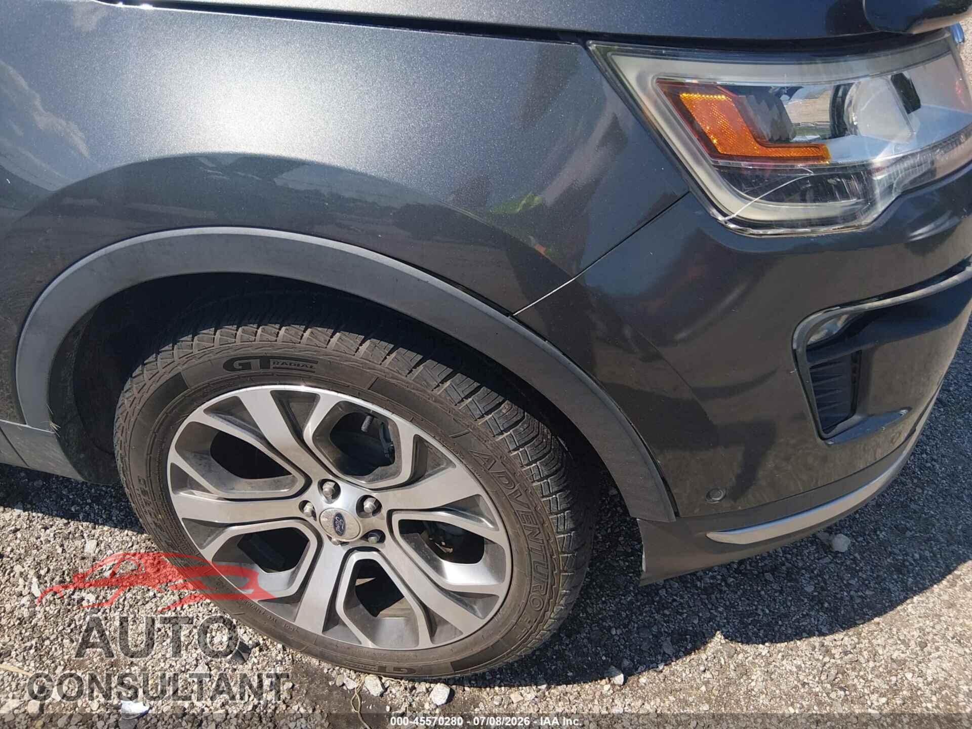FORD EXPLORER 2018 - 1FM5K8HT6JGB93627