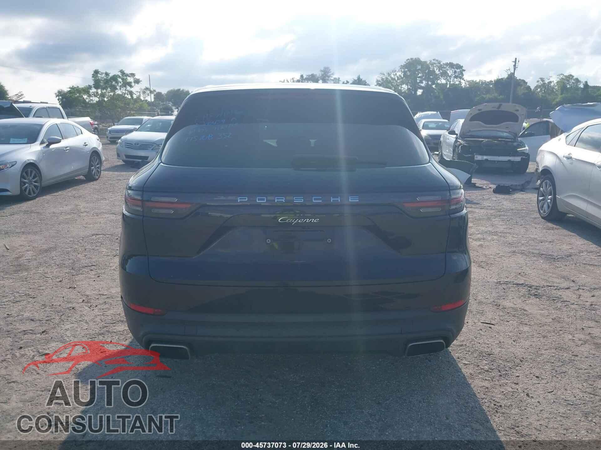 PORSCHE CAYENNE 2020 - WP1AA2AY5LDA04476