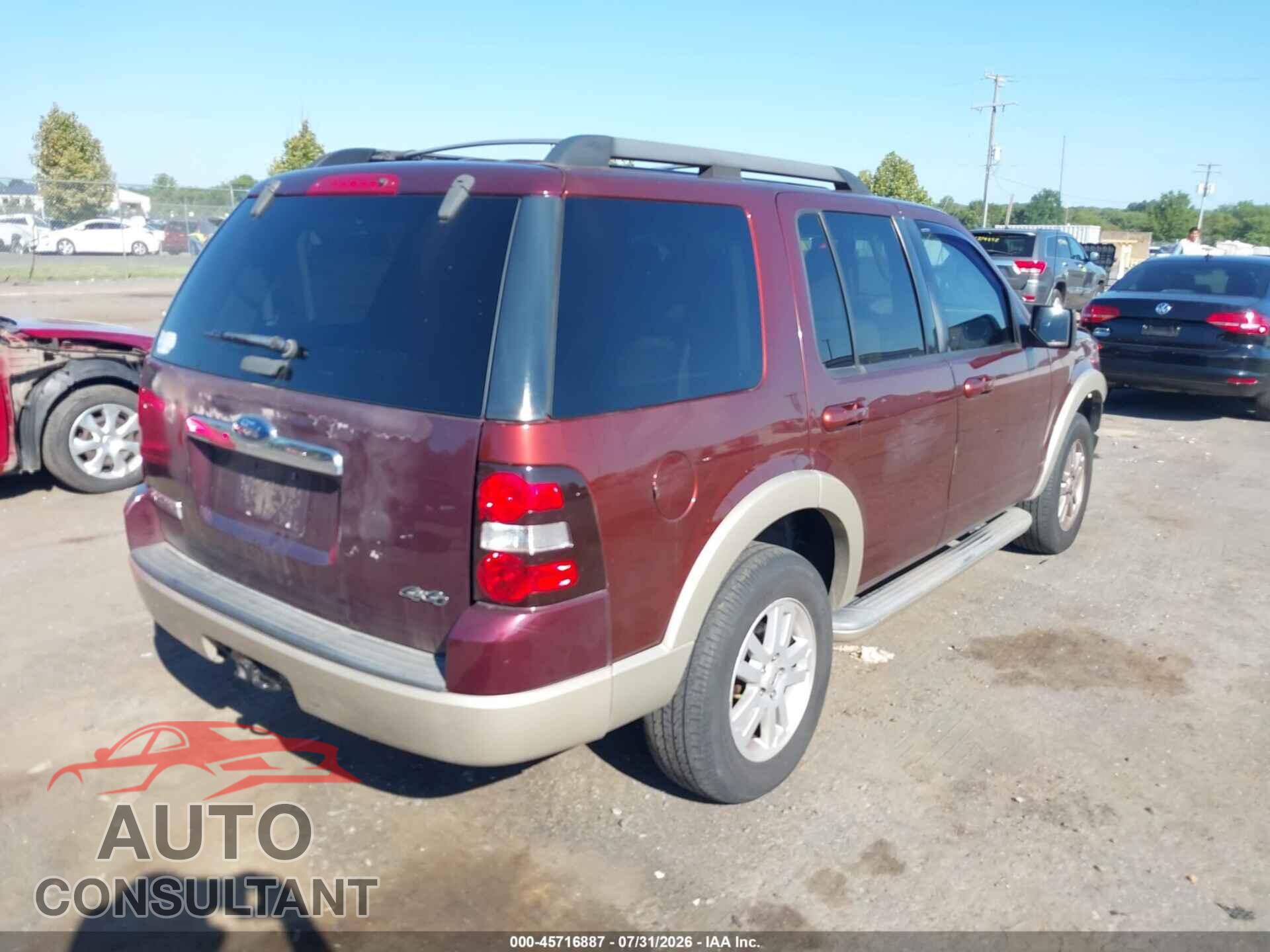 FORD EXPLORER 2010 - 1FMEU7EE5AUA59767
