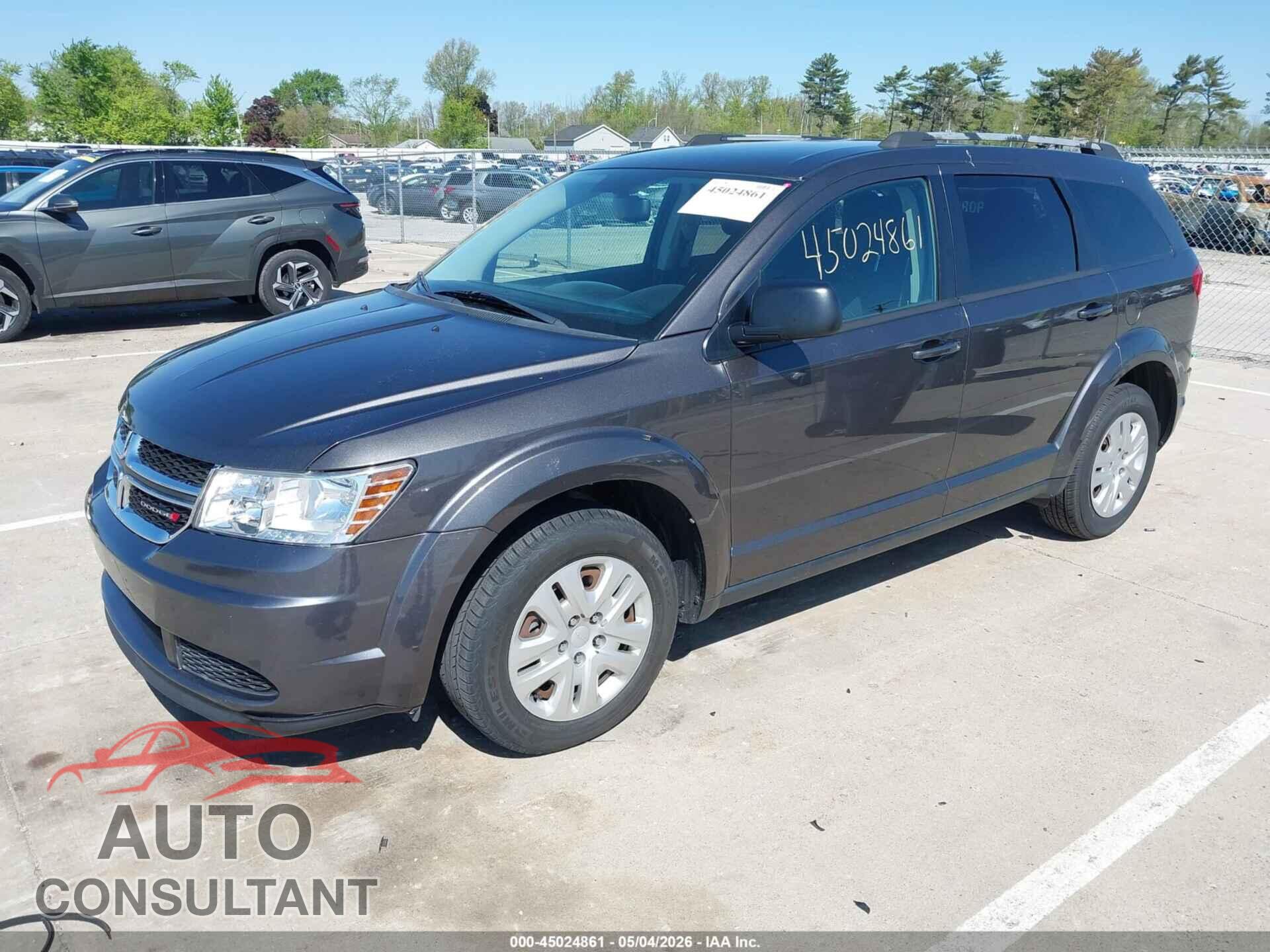DODGE JOURNEY 2017 - 3C4PDCAB4HT705841