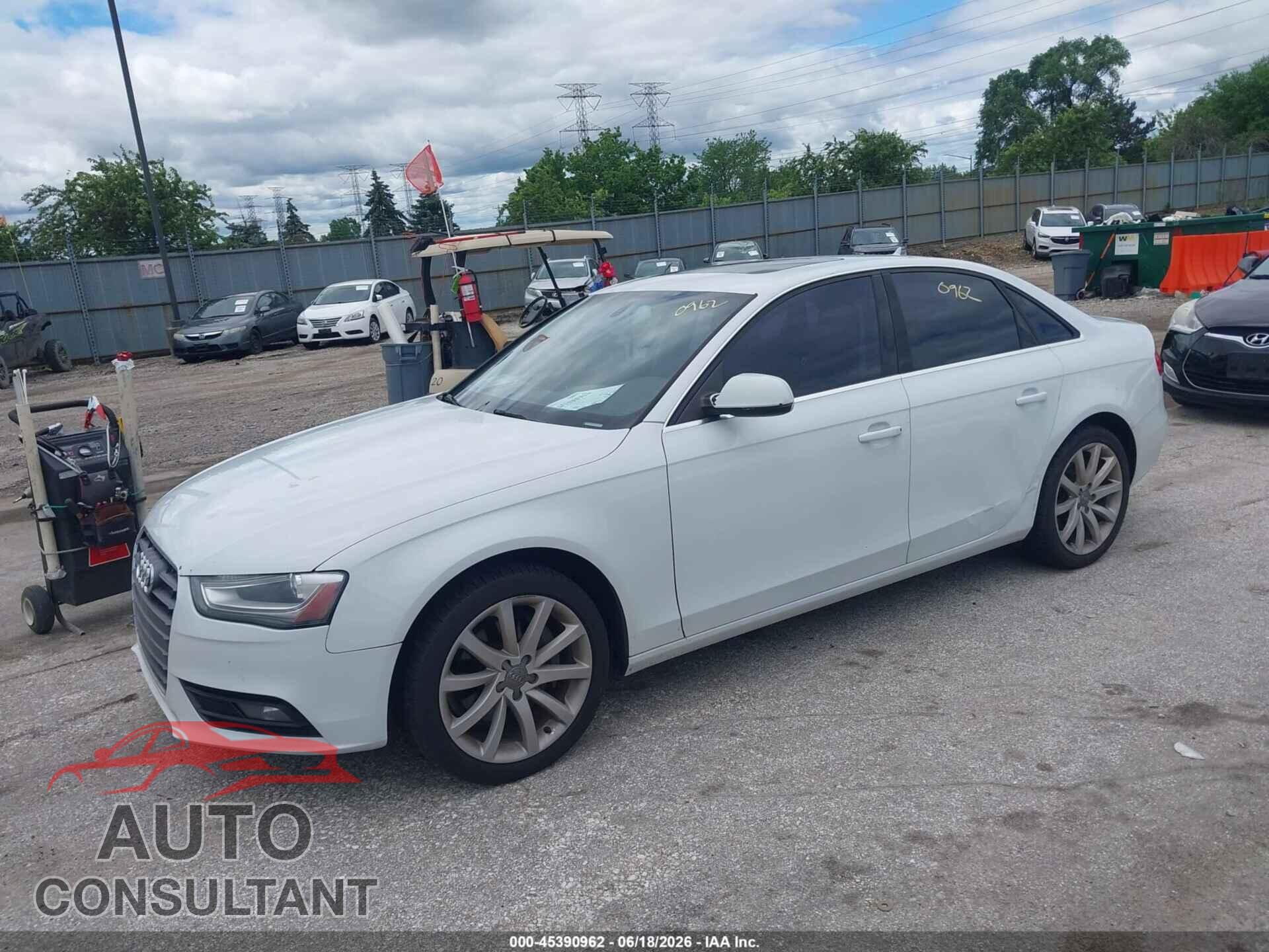 AUDI A4 2013 - WAUFFAFL6DN047491