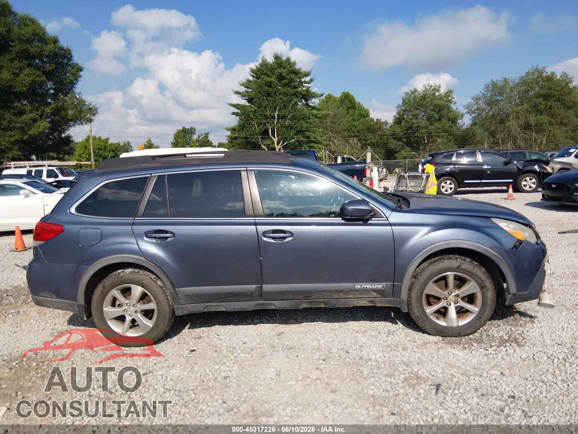 SUBARU OUTBACK 2014 - 4S4BRBLC4E3244008