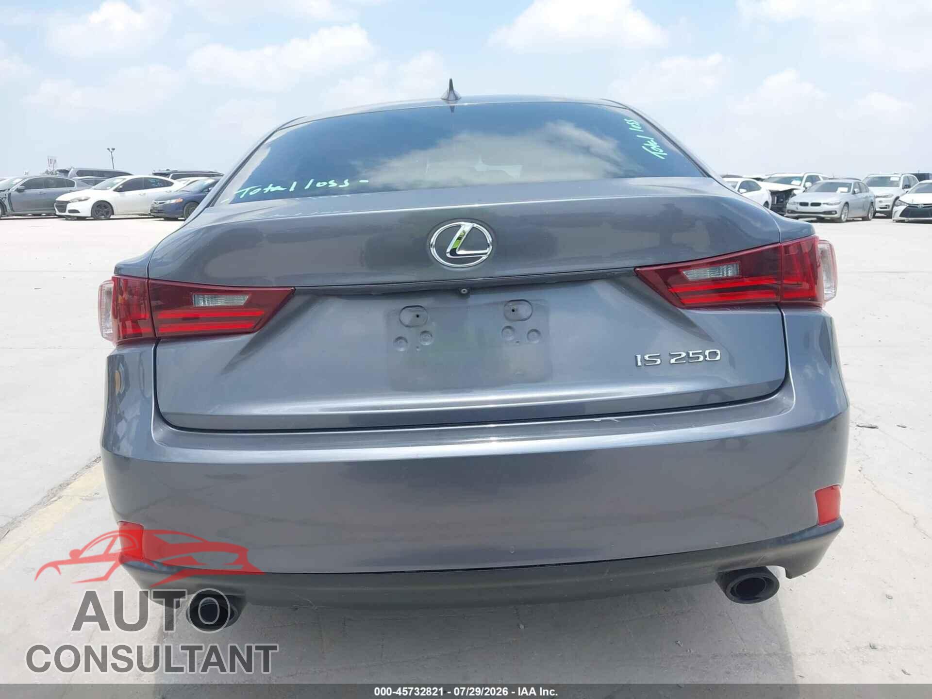 LEXUS IS 250 2015 - JTHBF1D24F5073777