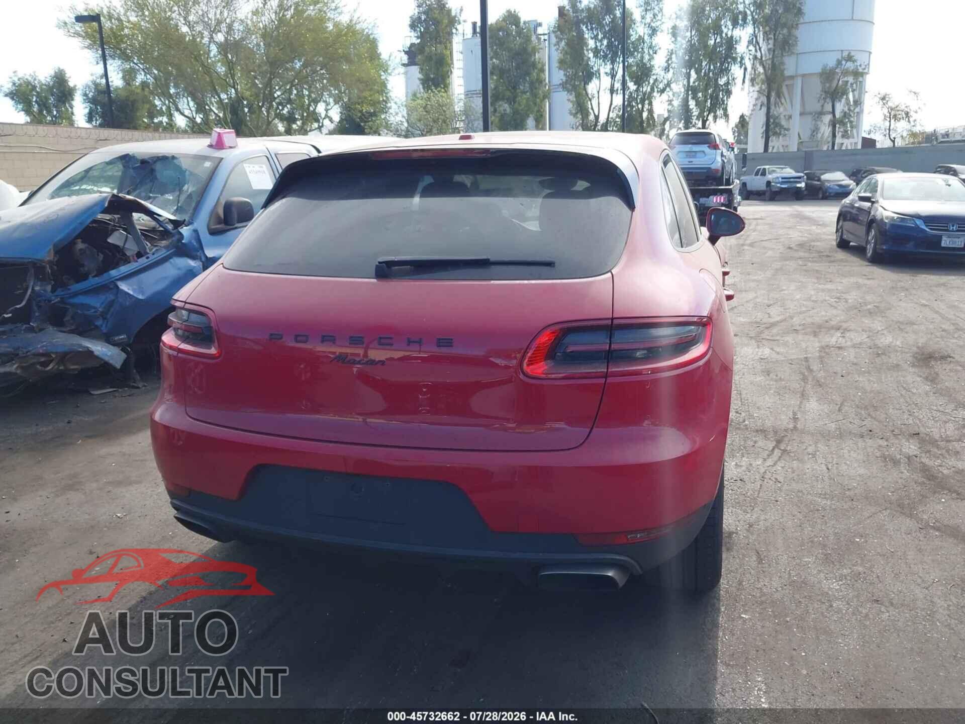 PORSCHE MACAN 2018 - WP1AA2A56JLB25610