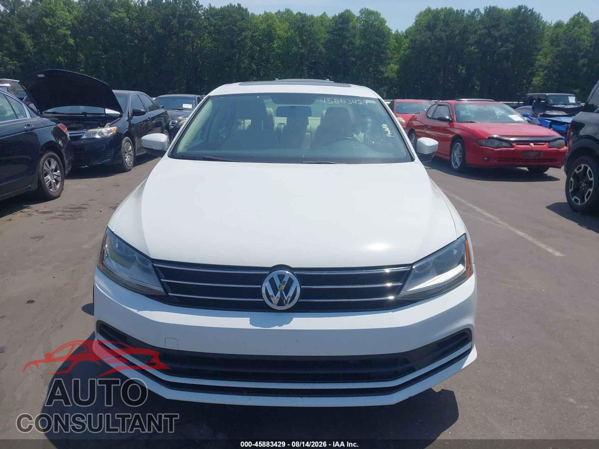 VOLKSWAGEN JETTA 2017 - 3VWDB7AJ3HM281485