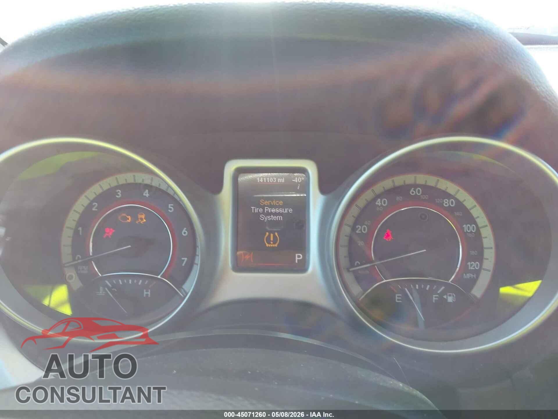 DODGE JOURNEY 2012 - 3C4PDDBG4CT337458