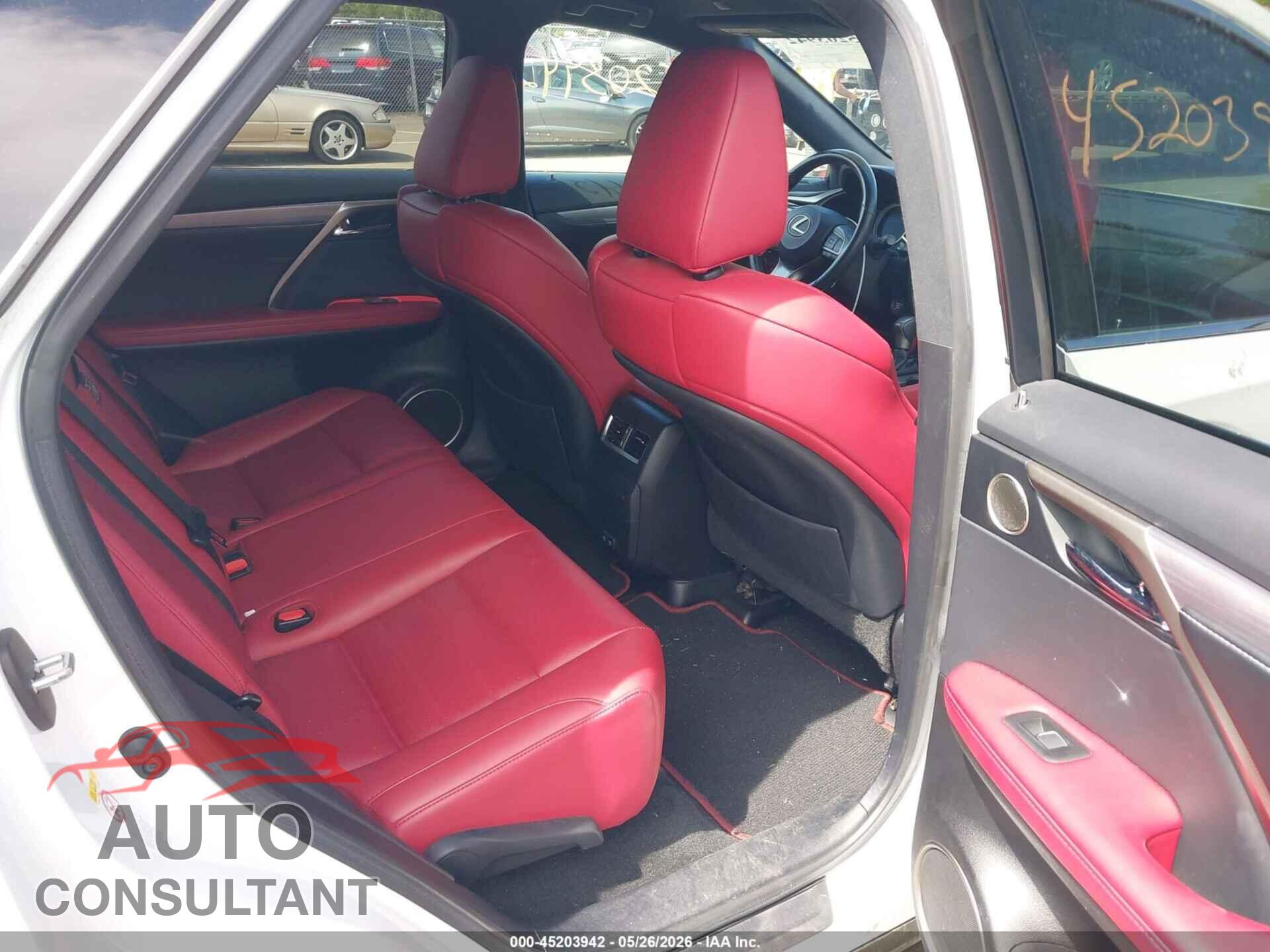 LEXUS RX 350 2020 - 2T2SZMDA2LC224062