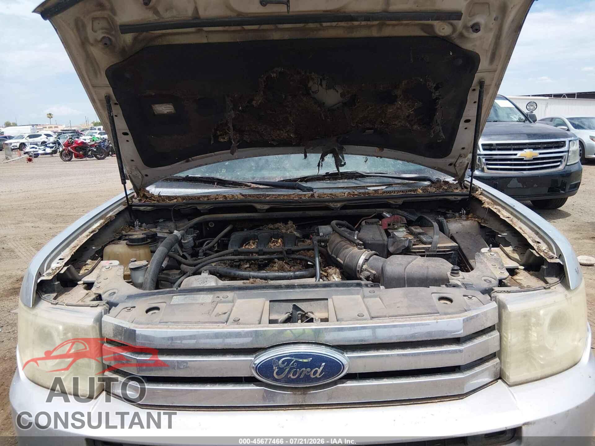 FORD FLEX 2010 - 2FMGK5DC2ABA42949