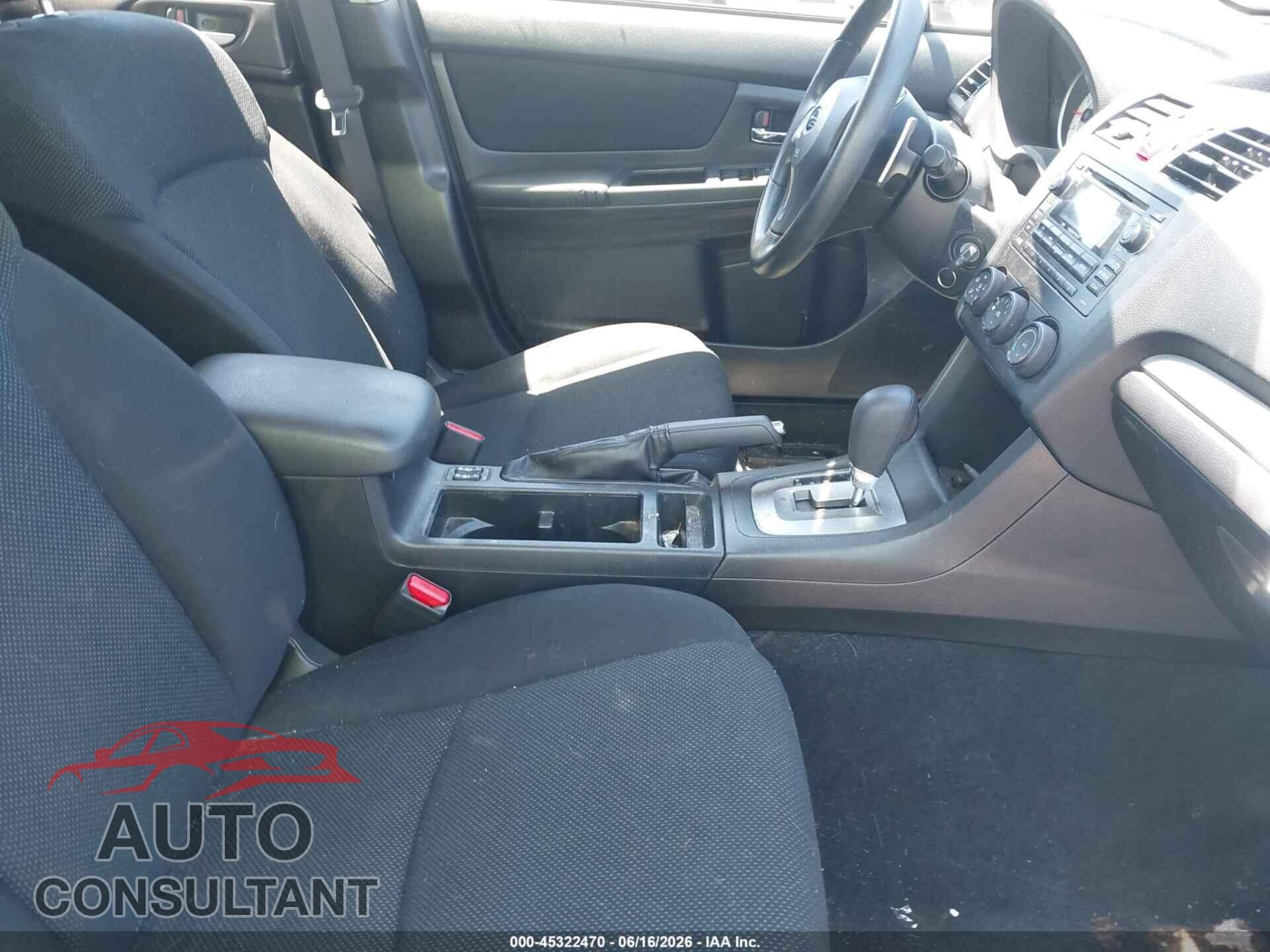 SUBARU IMPREZA 2014 - JF1GPAC6XE8321803