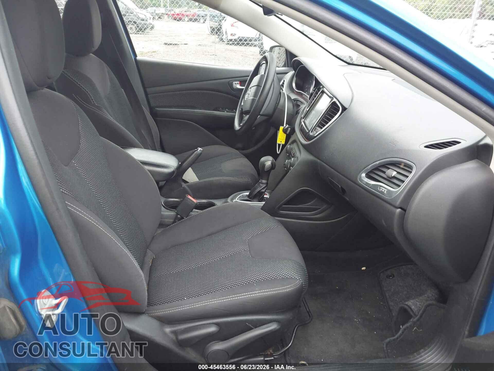 DODGE DART 2015 - 1C3CDFBB4FD266775