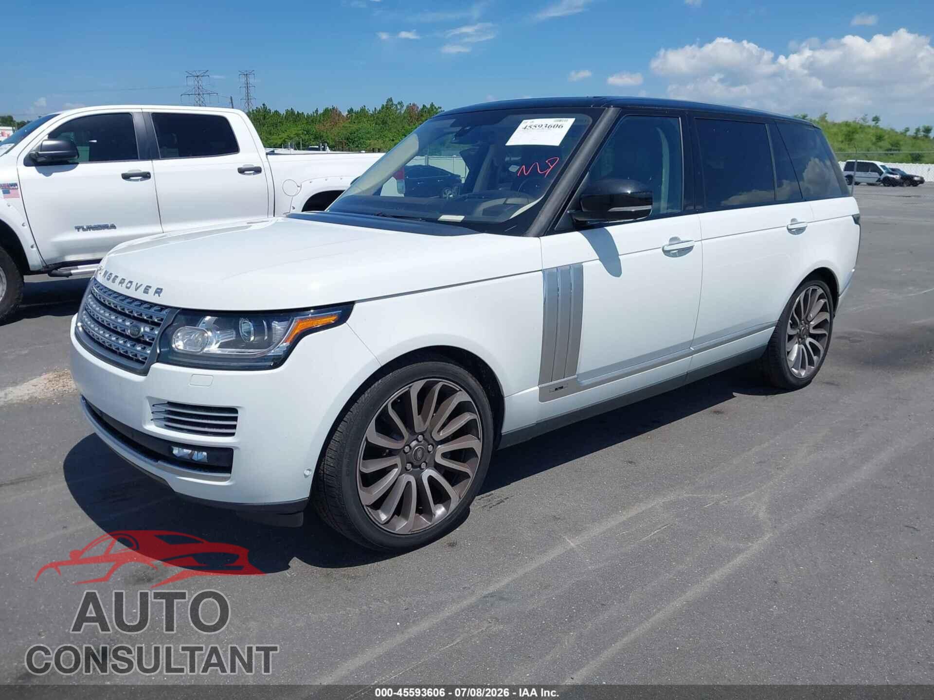LAND ROVER RANGE ROVER 2016 - SALGV3EF4GA259912