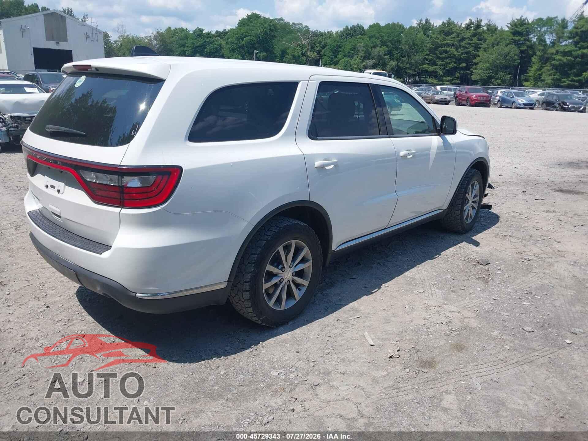 DODGE DURANGO 2017 - 1C4RDJAG2HC878939