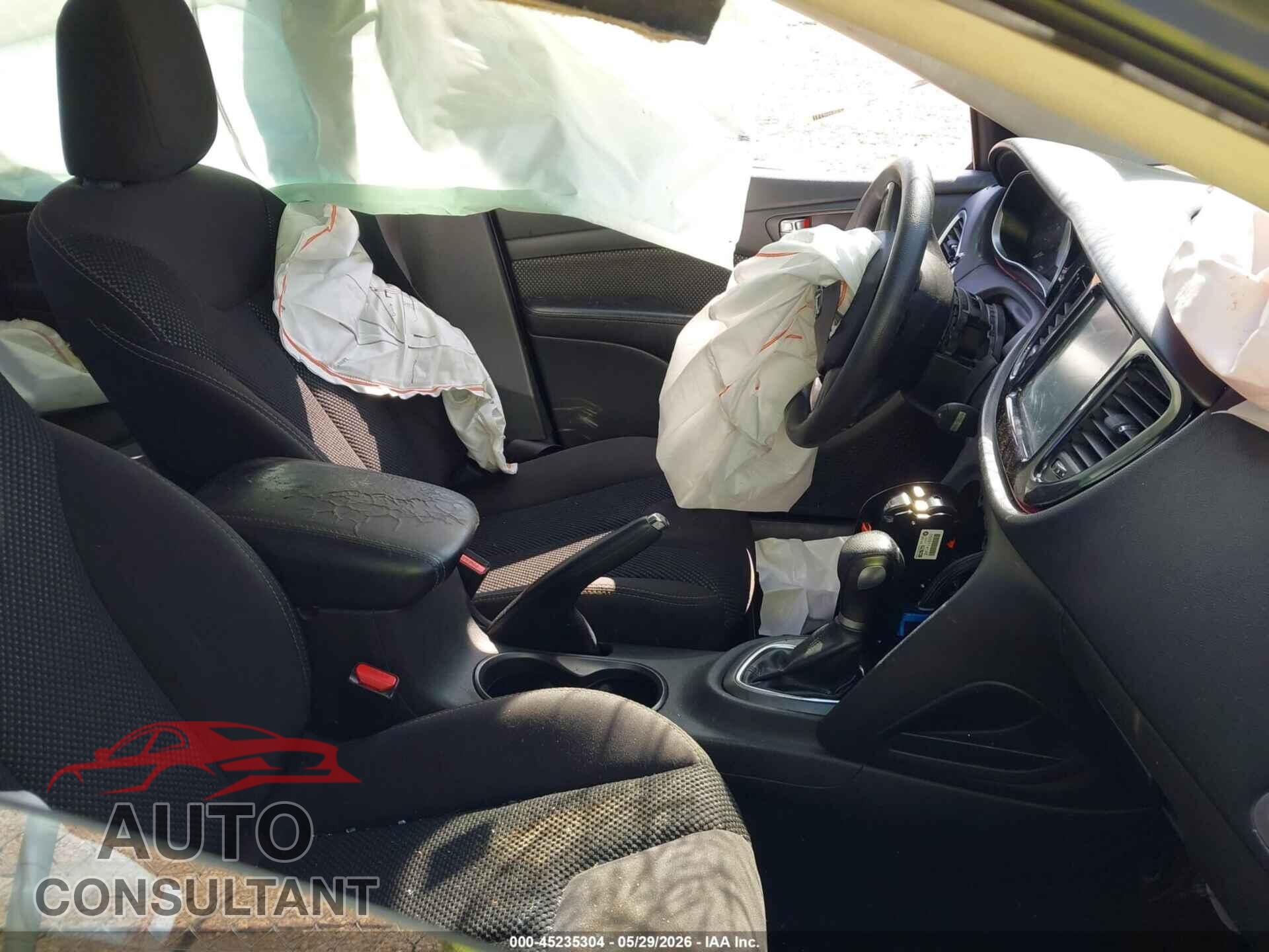 DODGE DART 2014 - 1C3CDFBB2ED822287