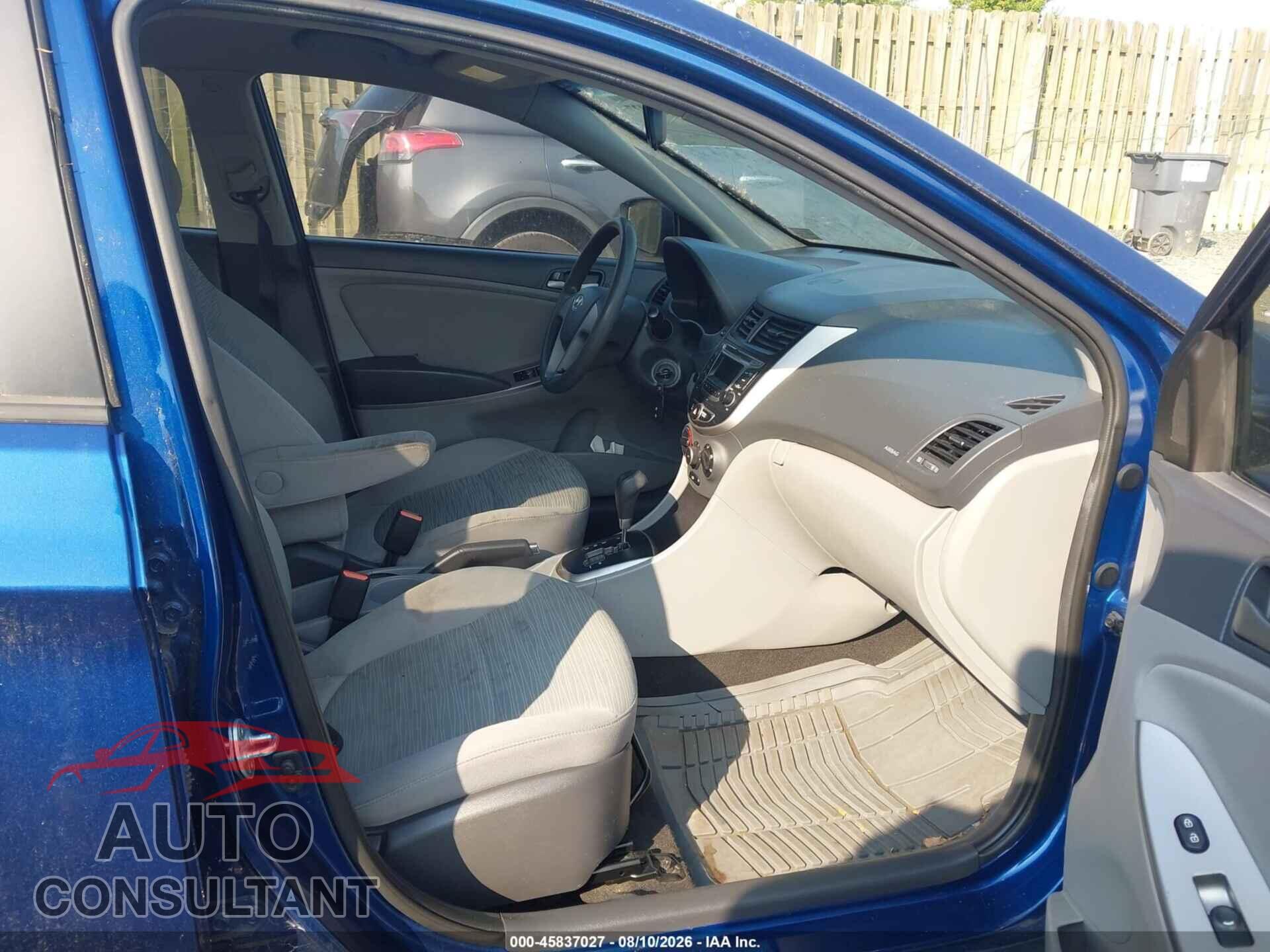 HYUNDAI ACCENT 2016 - KMHCT4AE5GU004873
