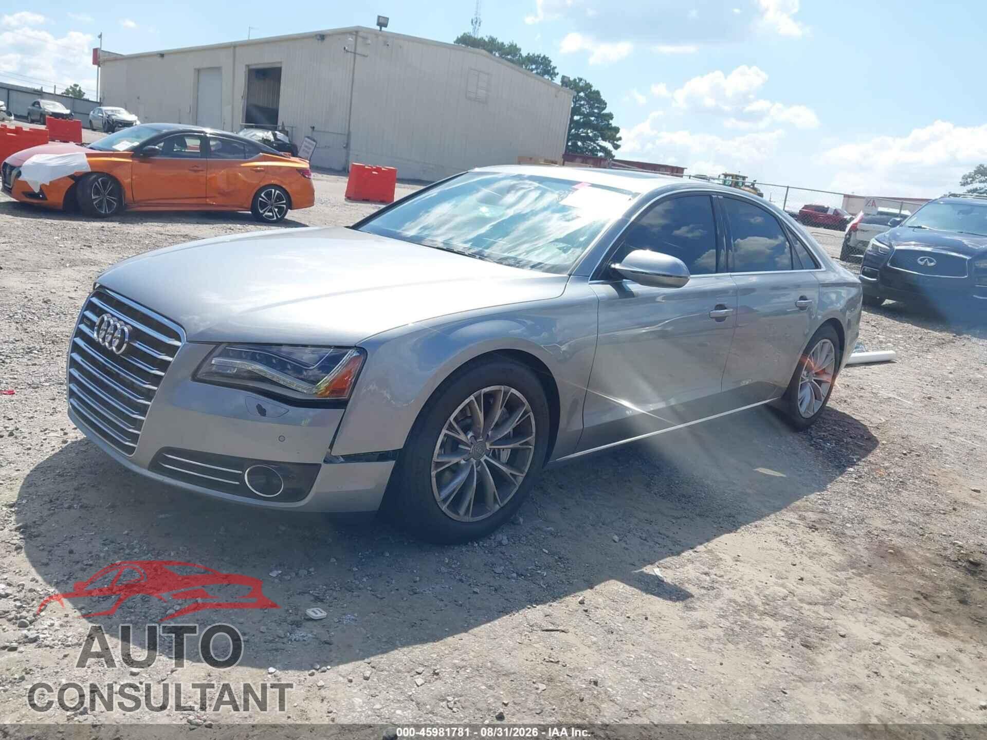 AUDI A8 2012 - WAUAVAFD6CN032736