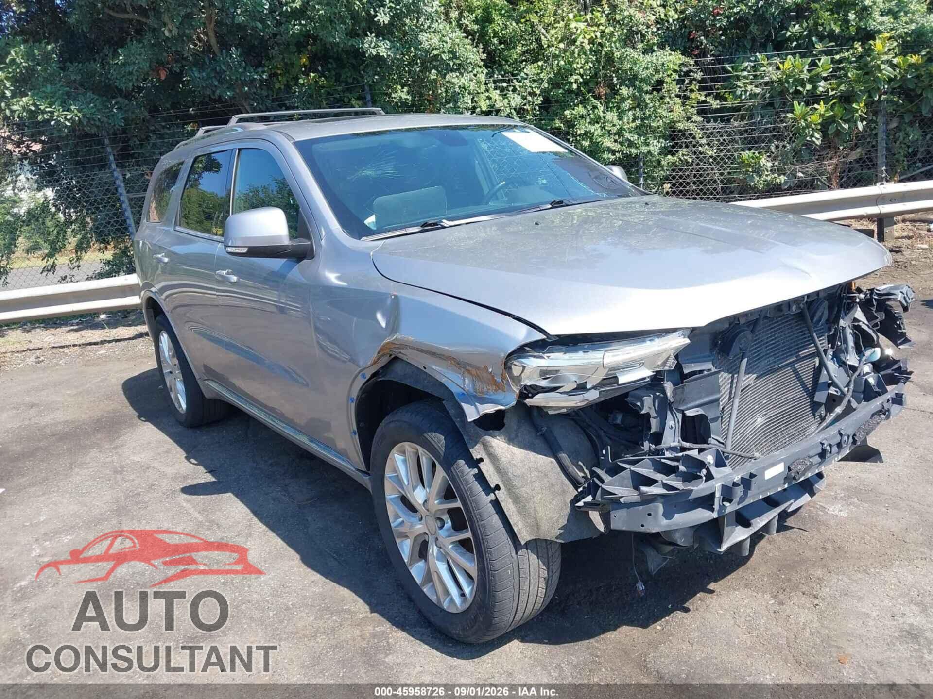 DODGE DURANGO 2016 - 1C4RDJDG3GC485980