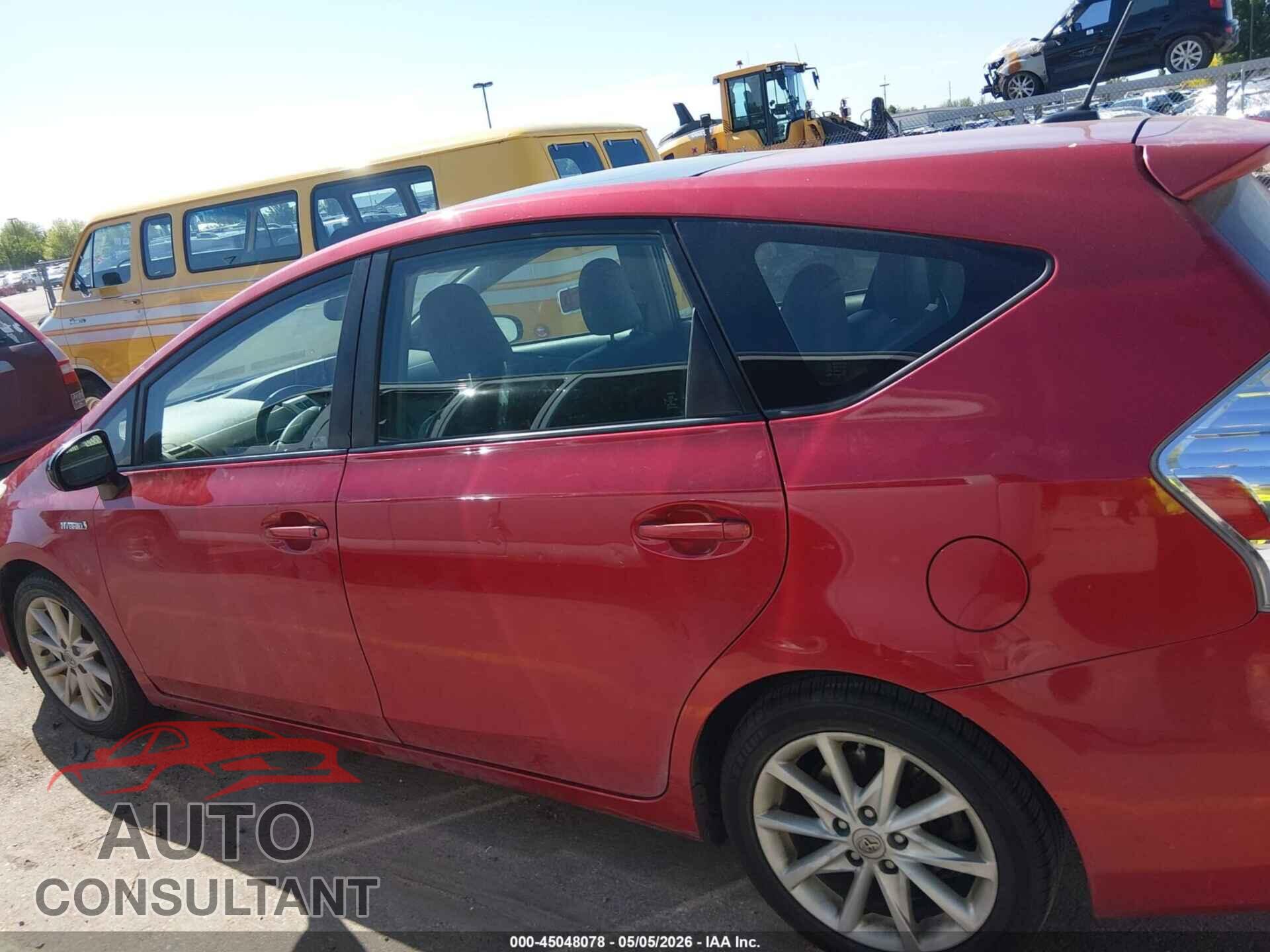 TOYOTA PRIUS V 2012 - JTDZN3EU5C3025582