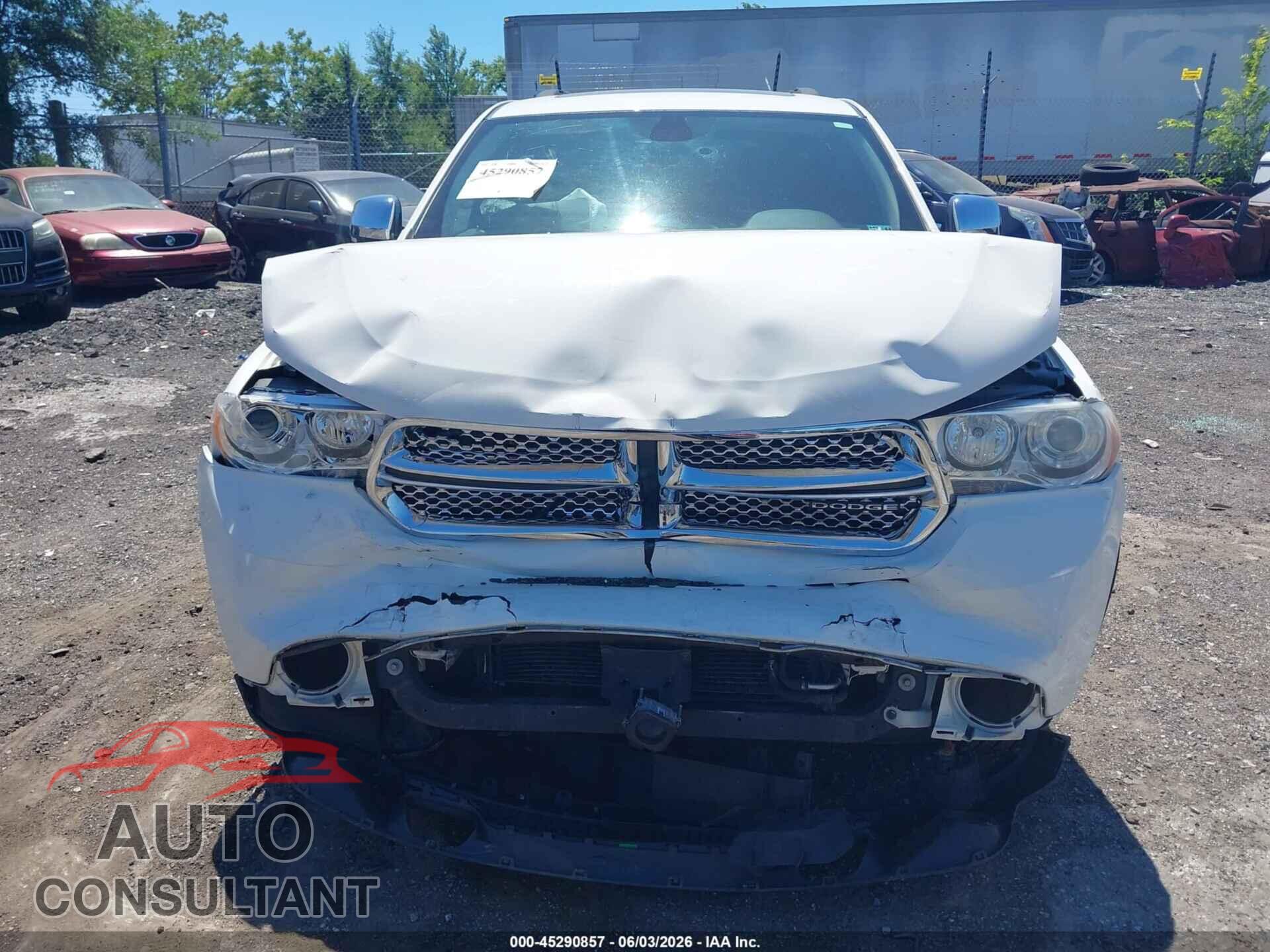 DODGE DURANGO 2012 - 1C4SDJET8CC130844