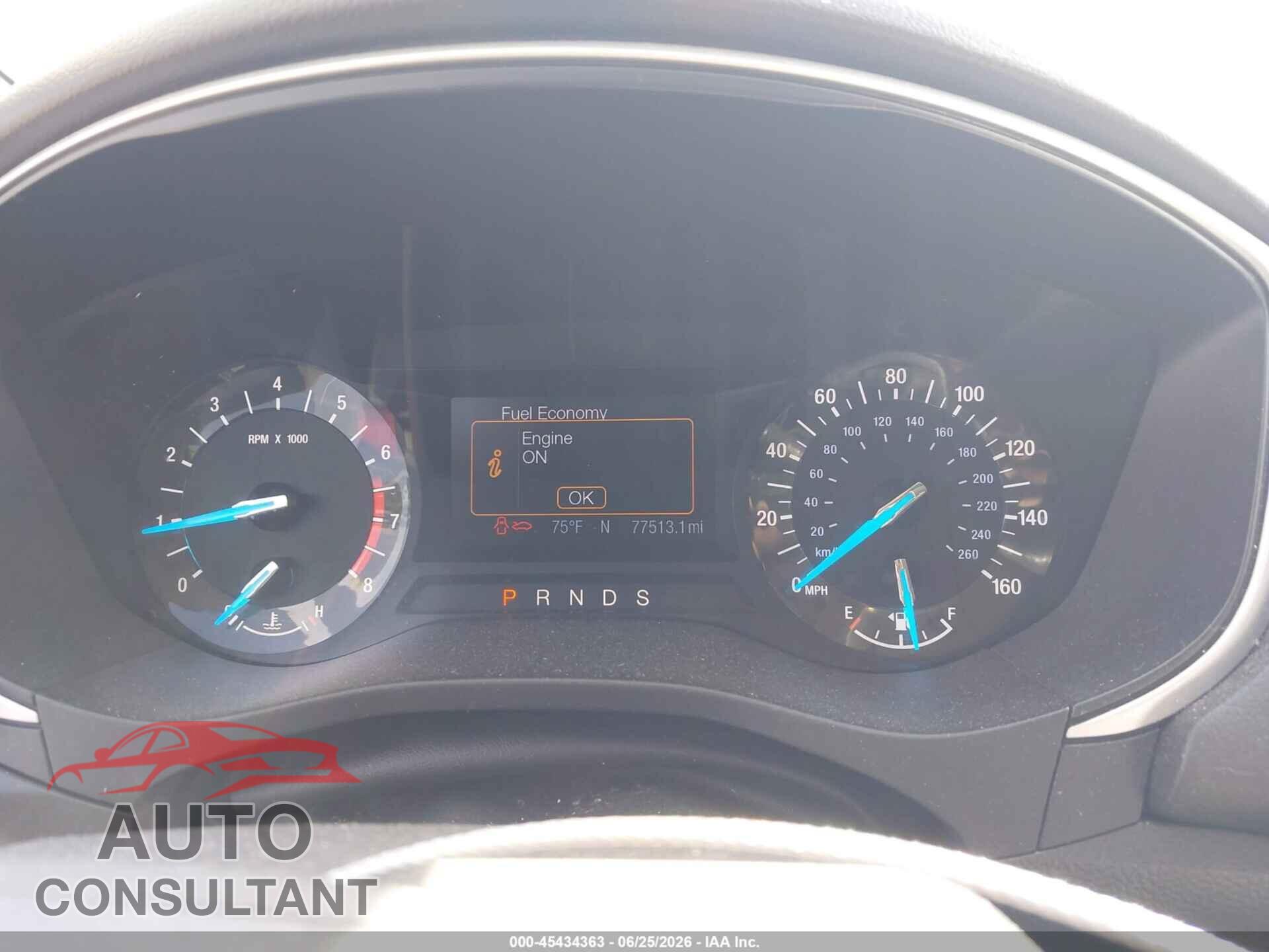FORD FUSION 2013 - 3FA6P0H74DR123772