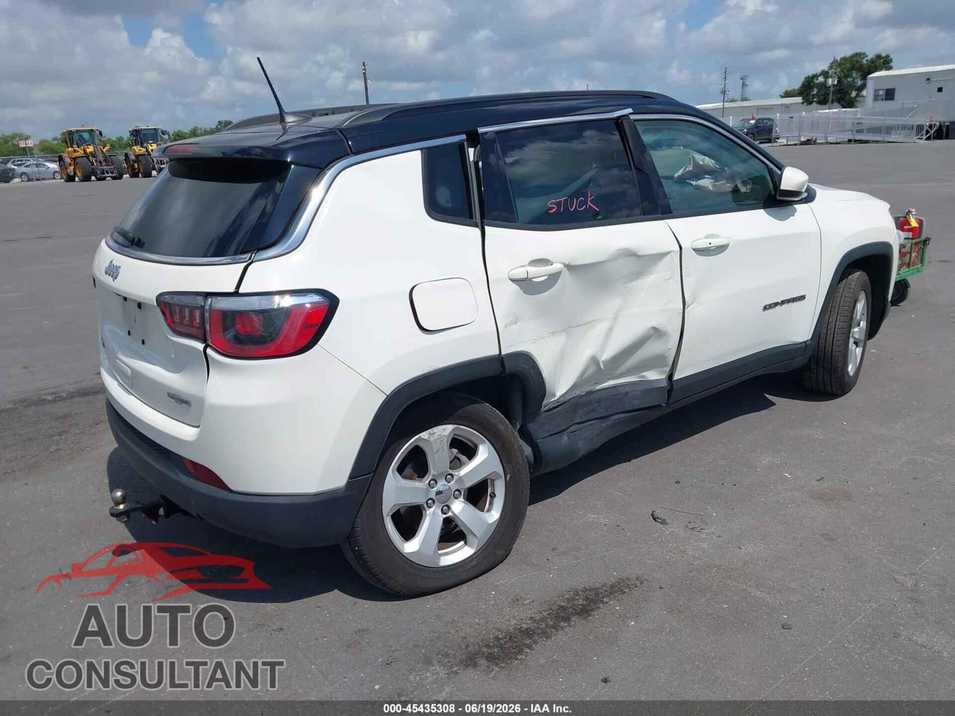 JEEP COMPASS 2019 - 3C4NJDBB3KT662220