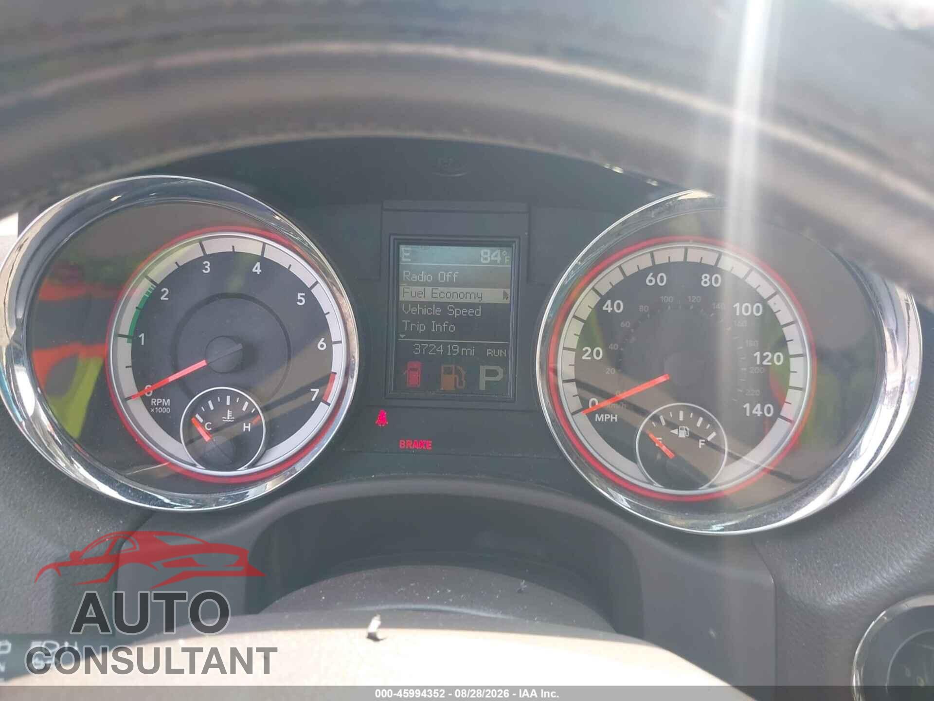 DODGE DURANGO 2013 - 1C4RDJAG4DC570939