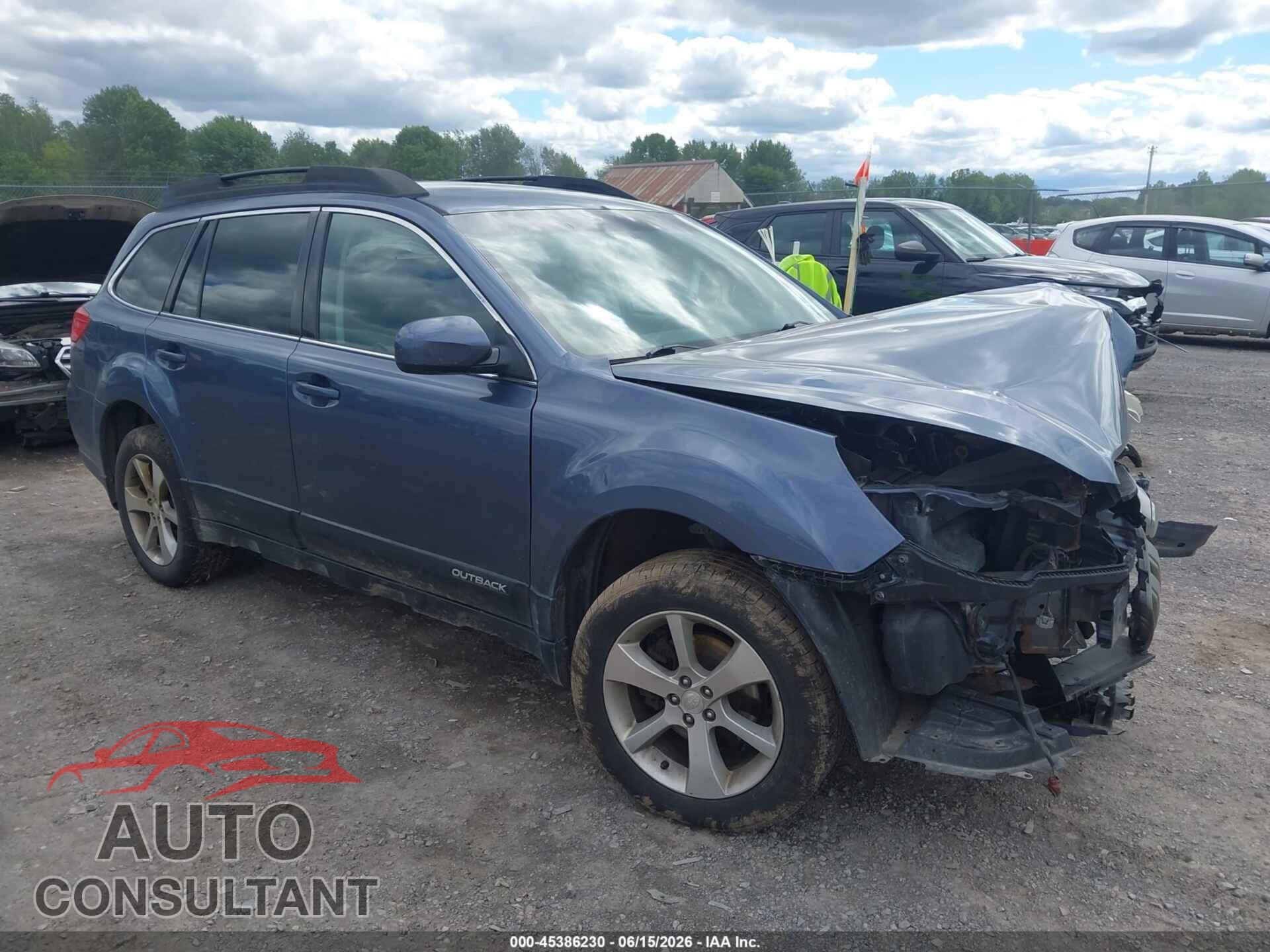 SUBARU OUTBACK 2014 - 4S4BRBLC4E3323369
