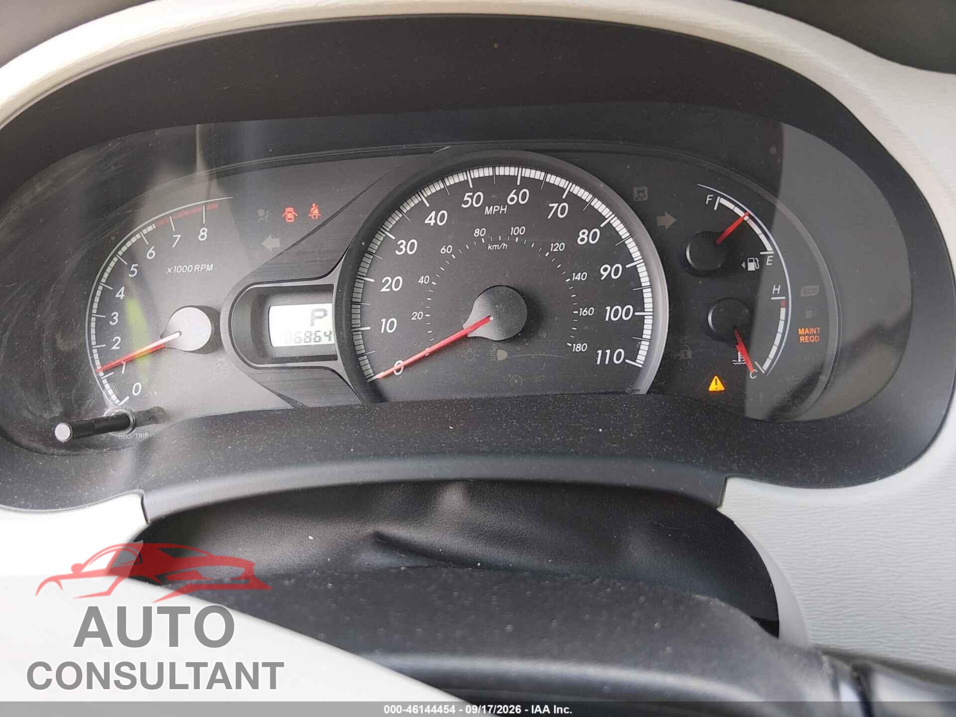 TOYOTA SIENNA 2013 - 5TDKK3DC8DS310490