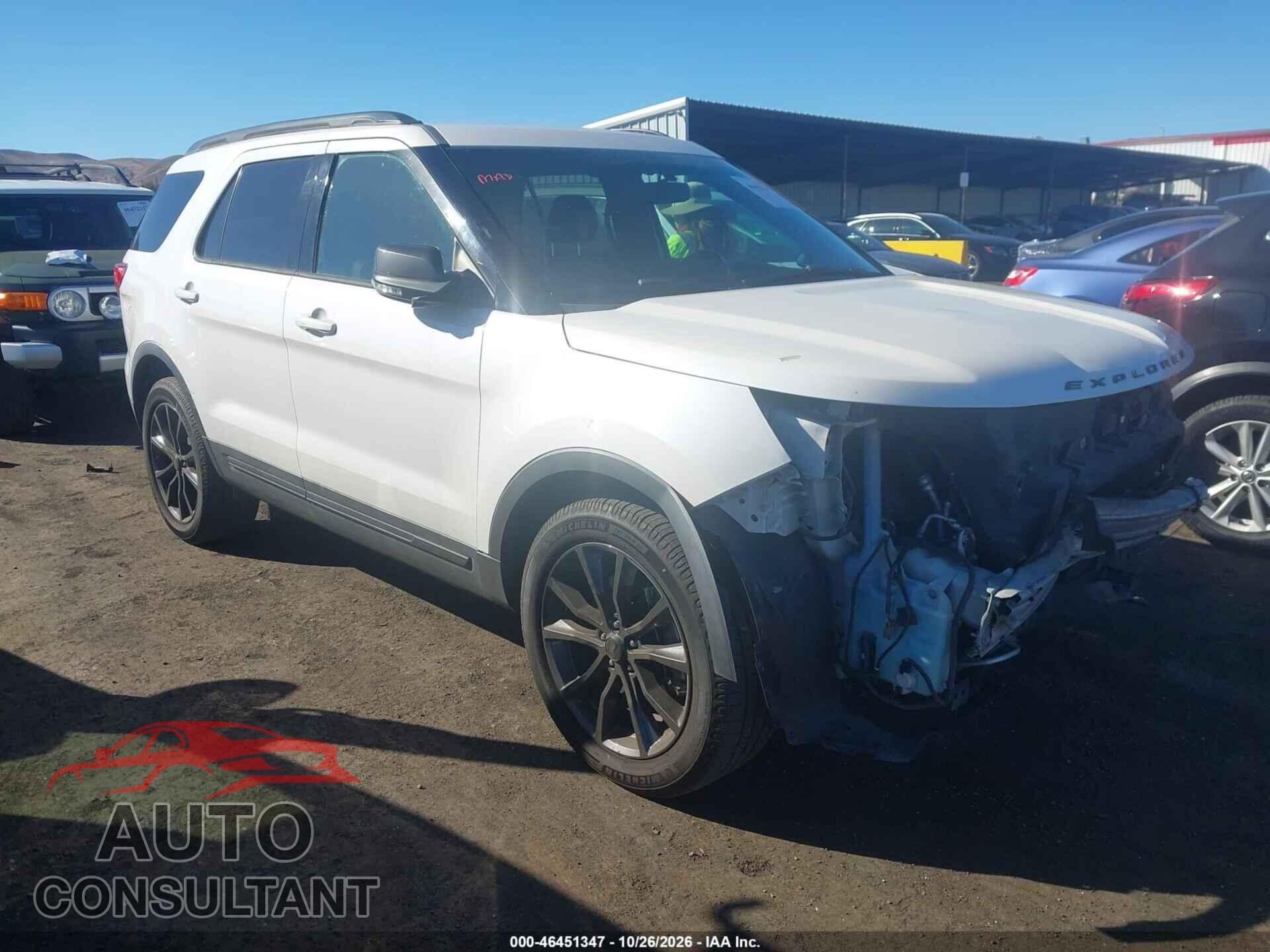 FORD EXPLORER 2017 - 1FM5K8D88HGA04018