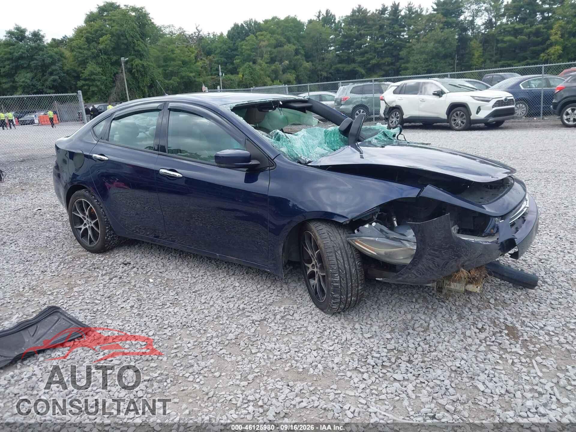 DODGE DART 2013 - 1C3CDFCH4DD155028