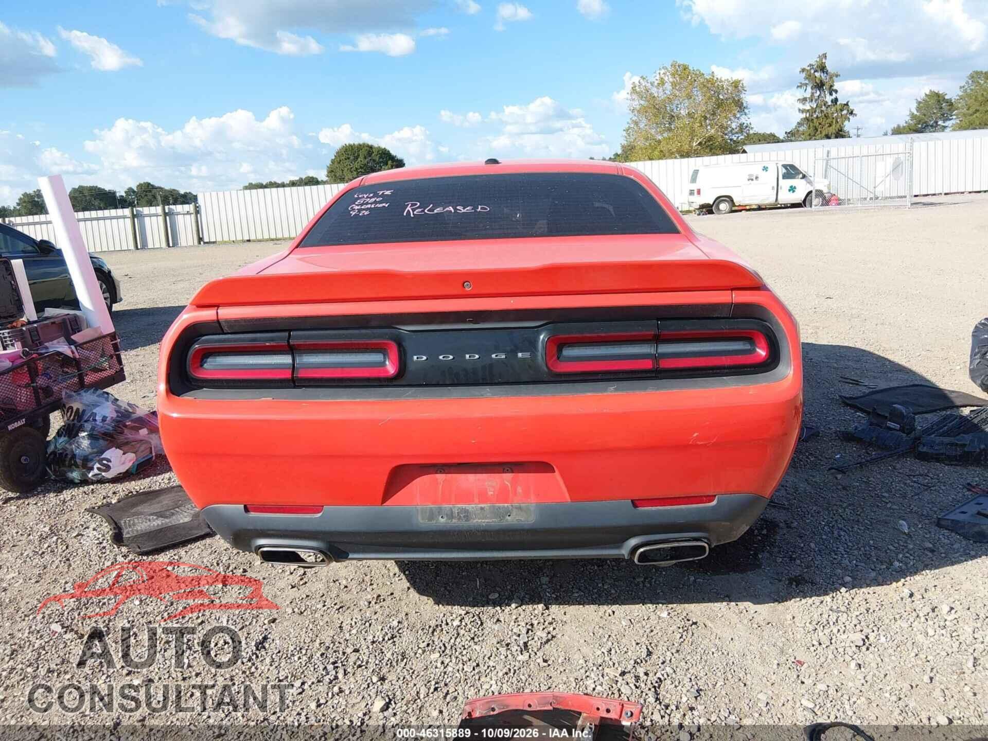 DODGE CHALLENGER 2019 - 2C3CDZAGXKH563531