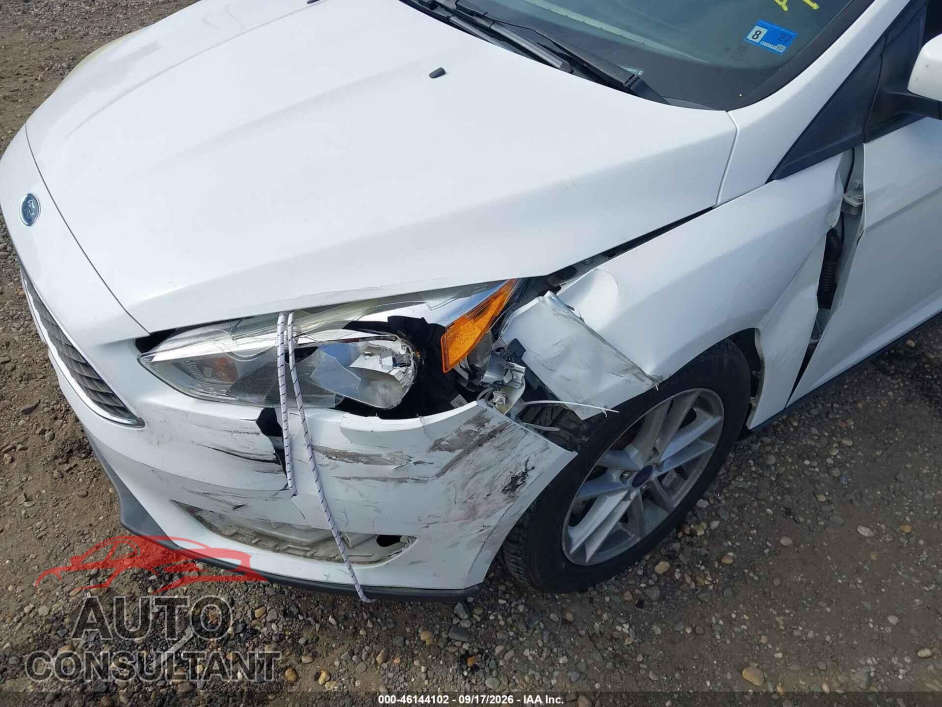 FORD FOCUS 2017 - 1FADP3F2XHL300040
