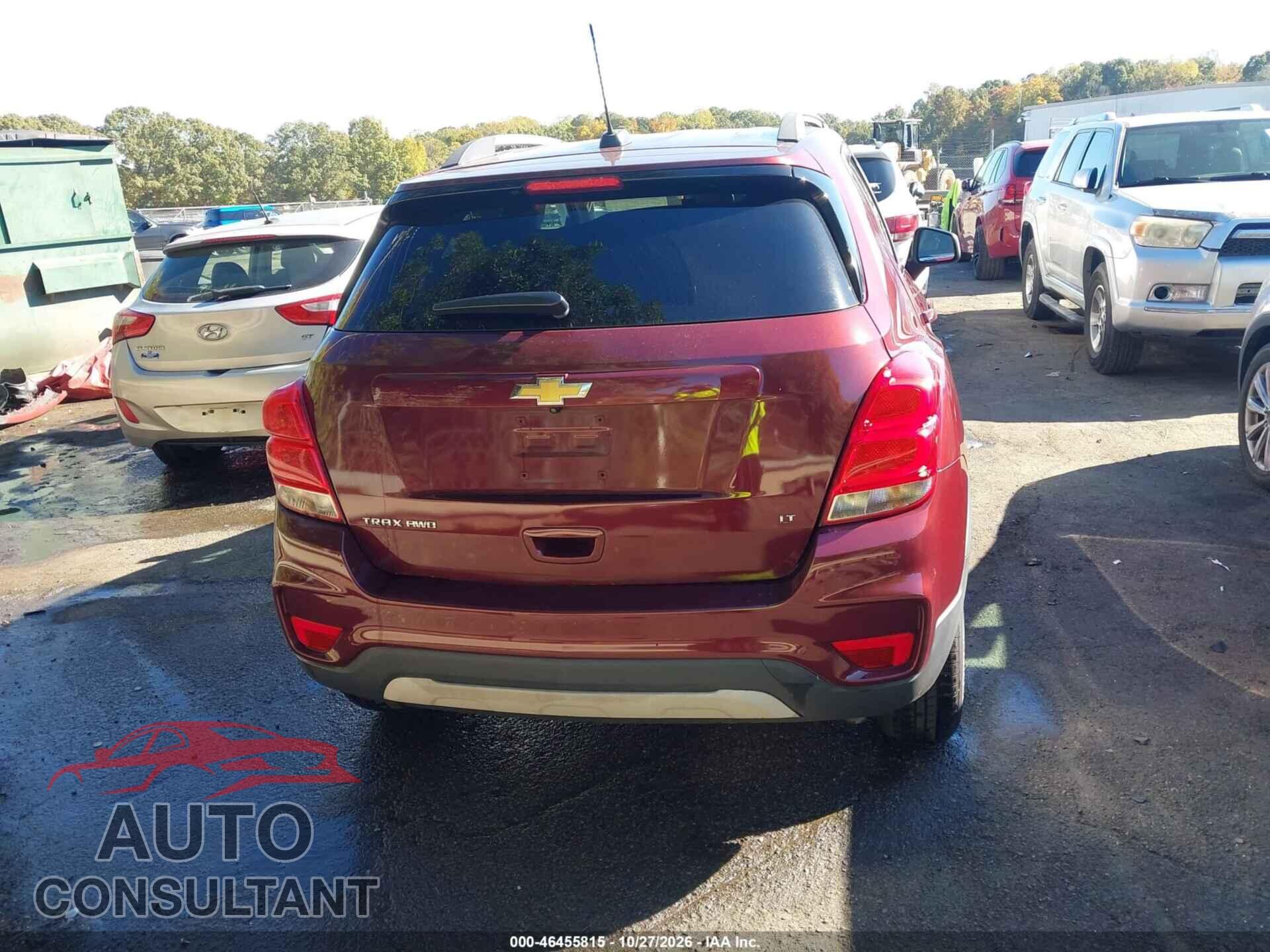 CHEVROLET TRAX 2017 - 3GNCJPSB3HL134458