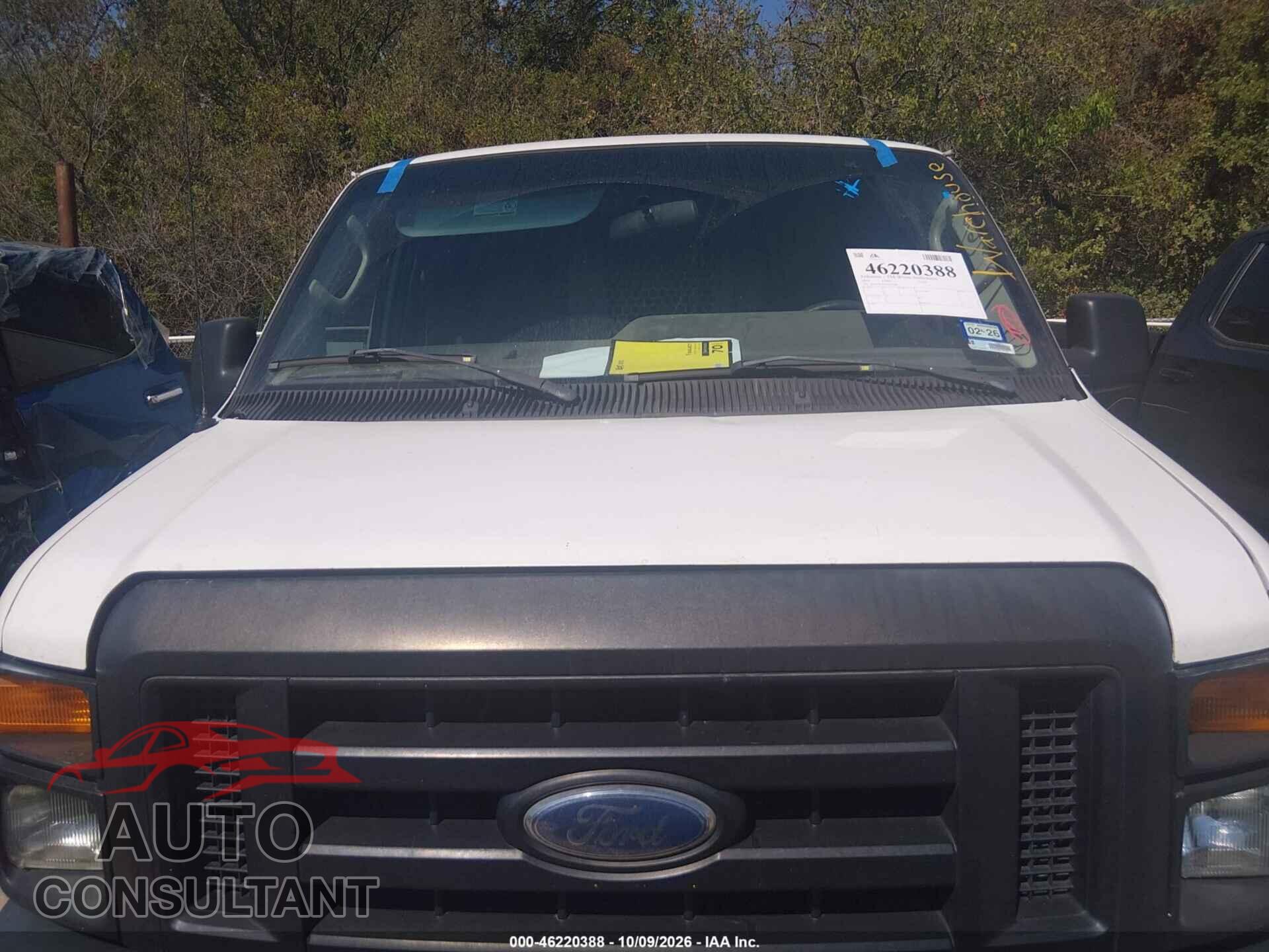 FORD E-250 2010 - 1FTNE2EW2ADA41448