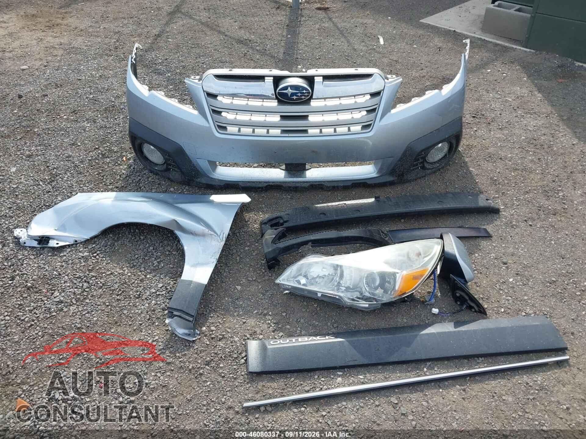 SUBARU OUTBACK 2014 - 4S4BRBCC9E3272614