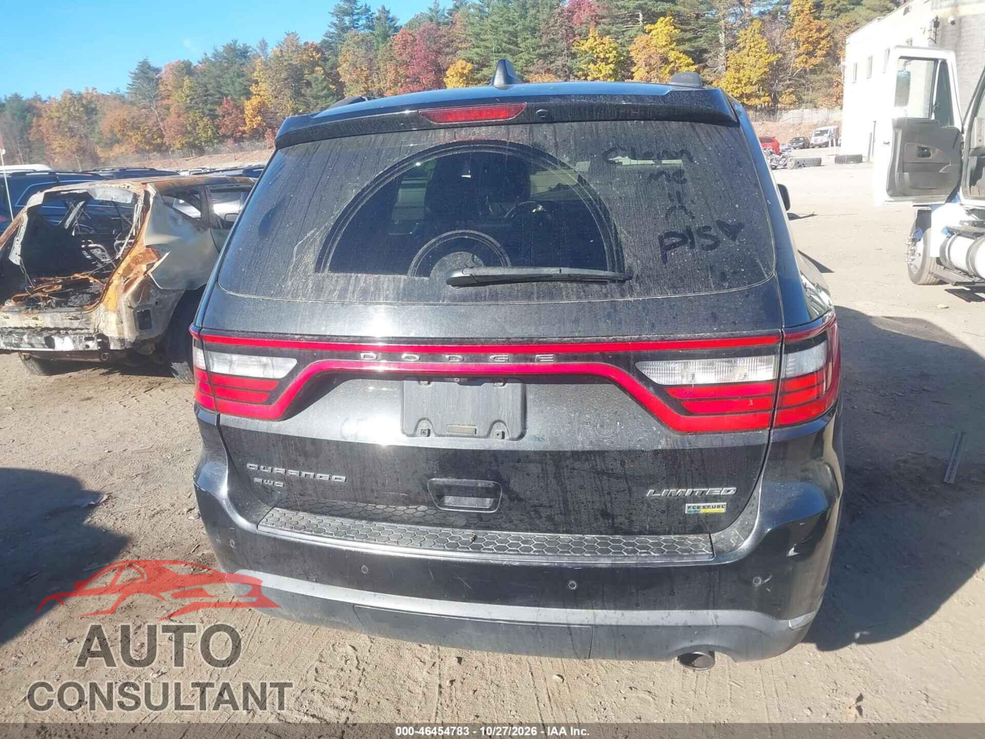 DODGE DURANGO 2015 - 1C4RDJDG3FC740660