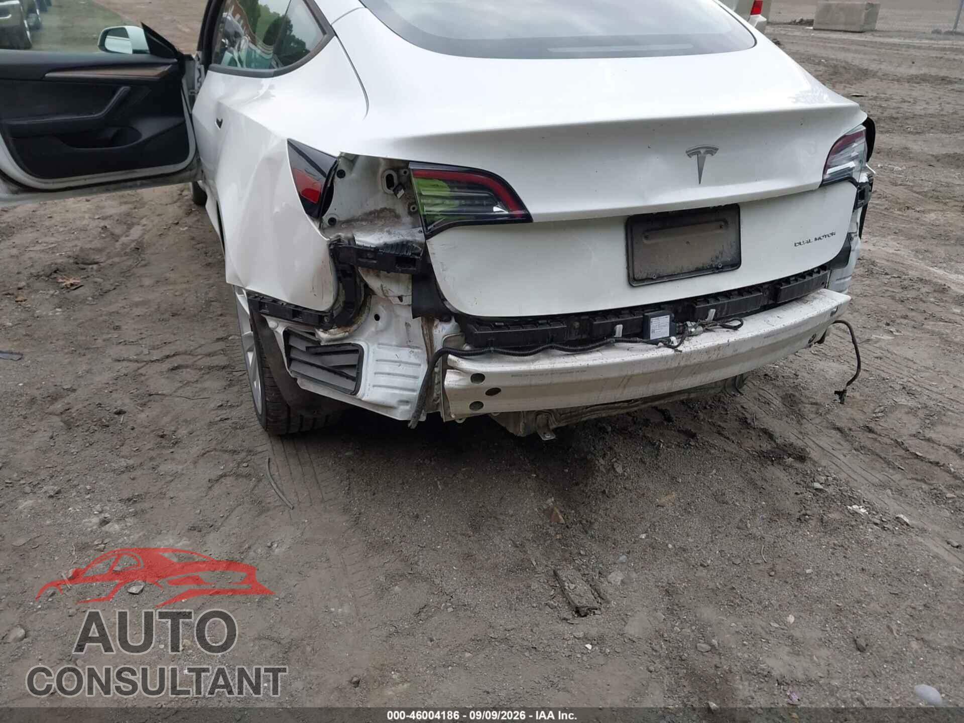 TESLA MODEL 3 2022 - 5YJ3E1EB4NF105163