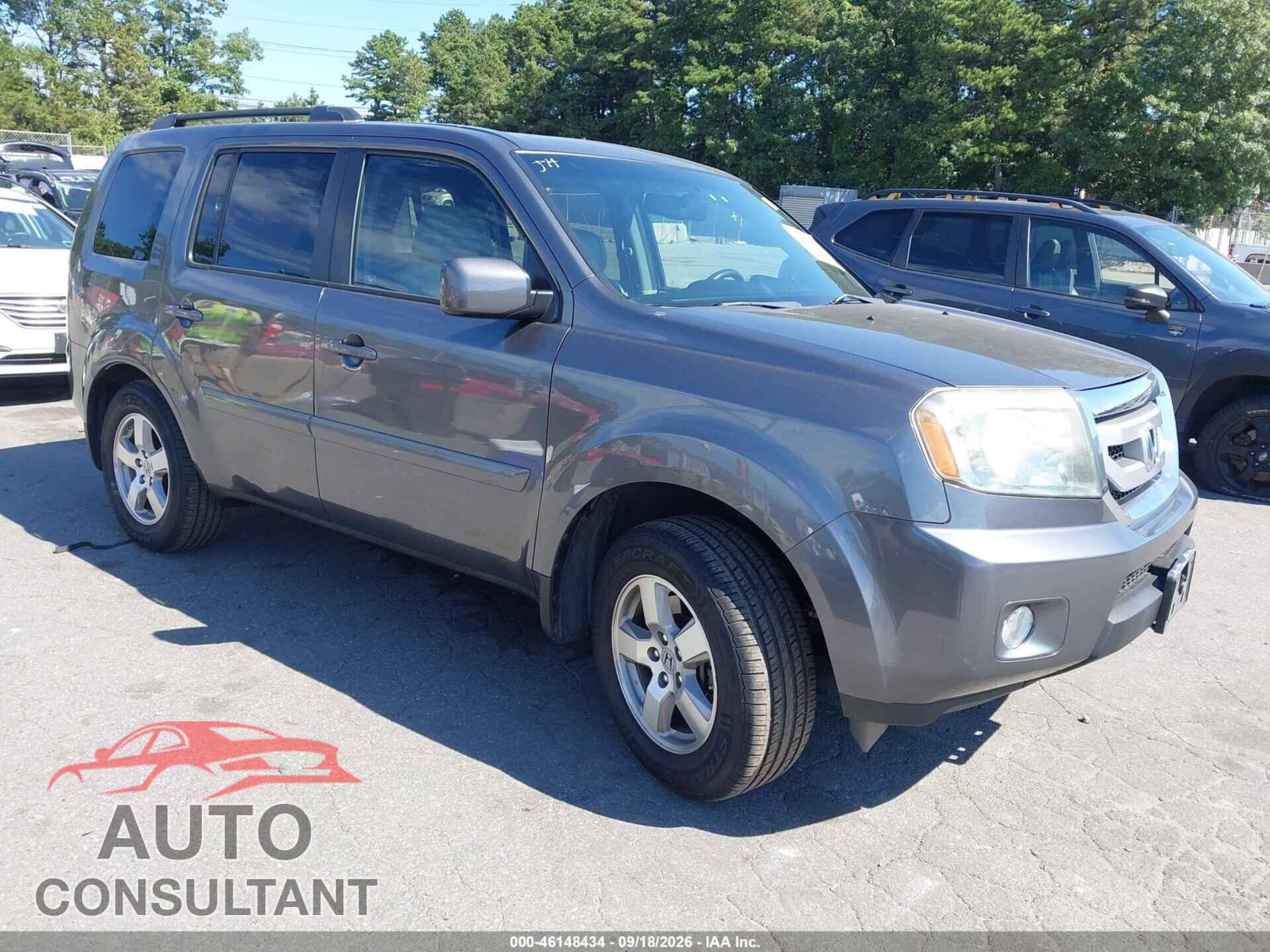 HONDA PILOT 2011 - 5FNYF4H5XBB036369