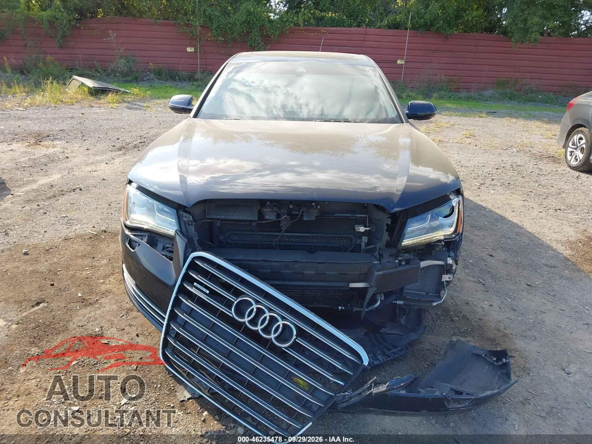 AUDI A8 L 2013 - WAURGAFD6DN002716