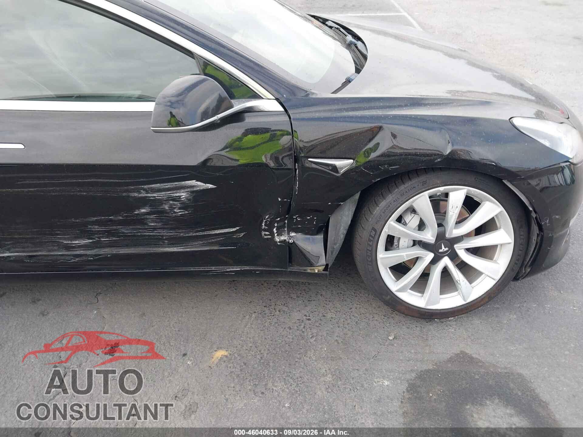 TESLA MODEL 3 2019 - 5YJ3E1EA1KF436155