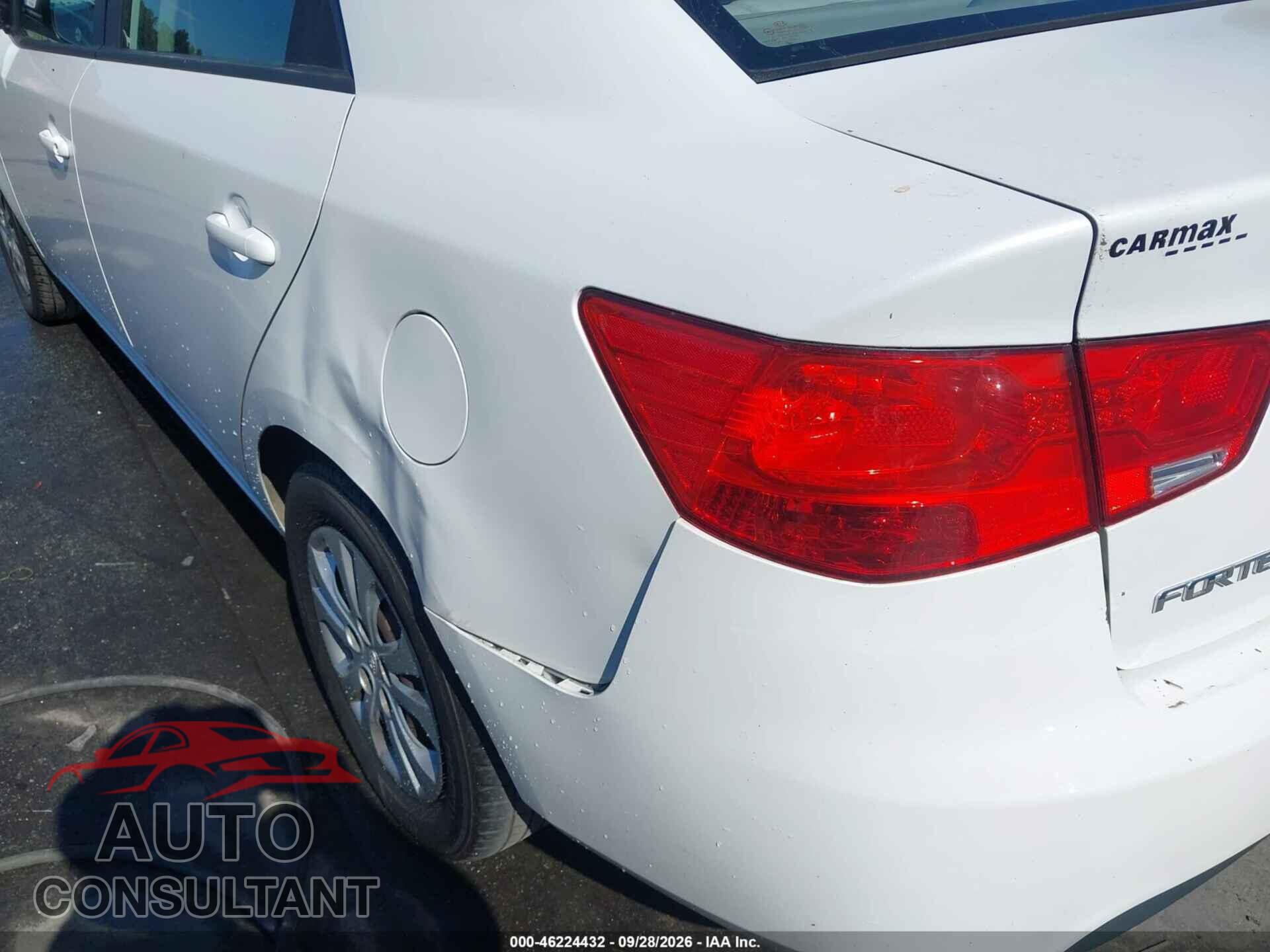 KIA FORTE 2011 - KNAFU4A25B5357926