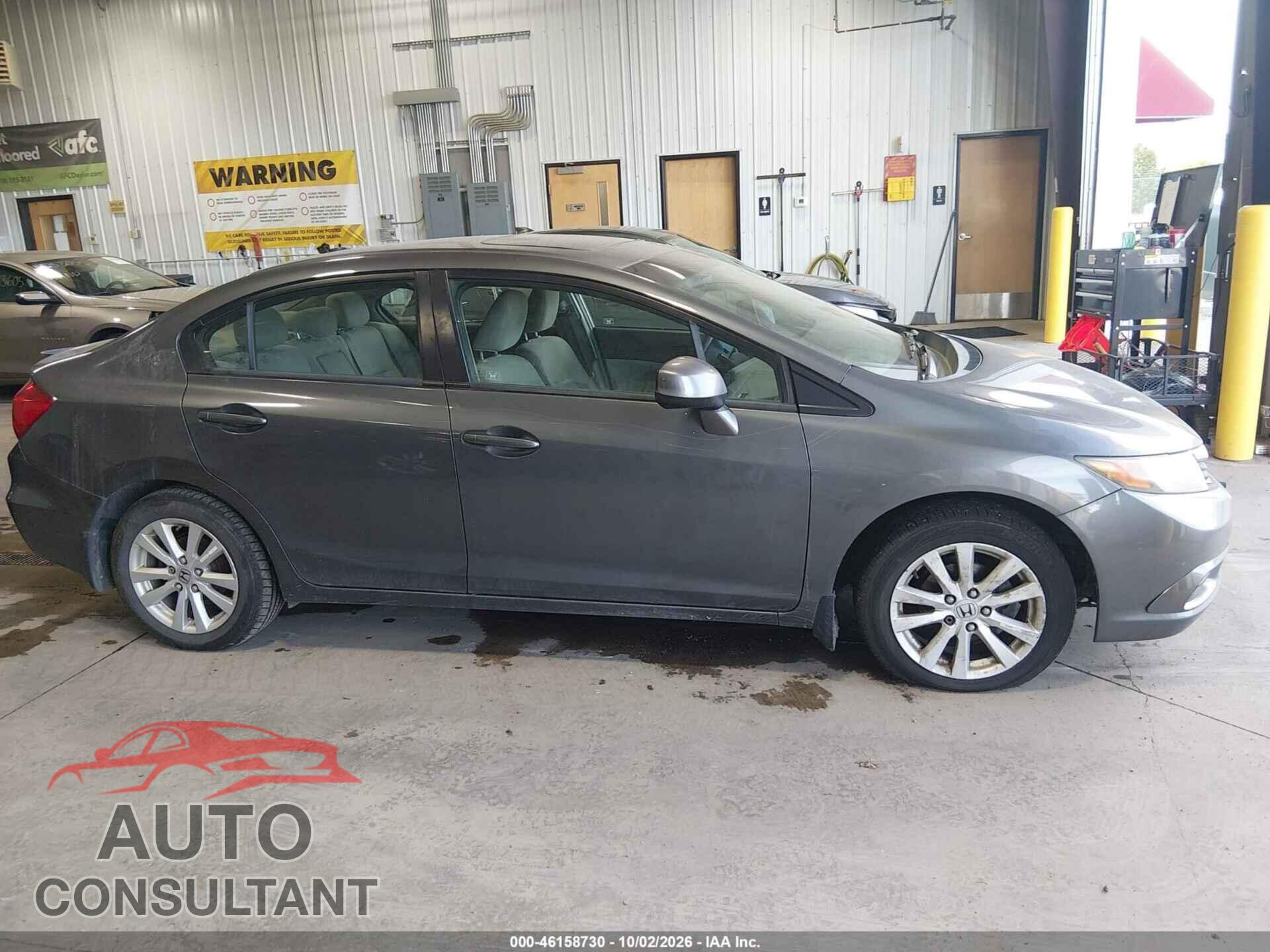 HONDA CIVIC 2012 - 2HGFB2F86CH527930