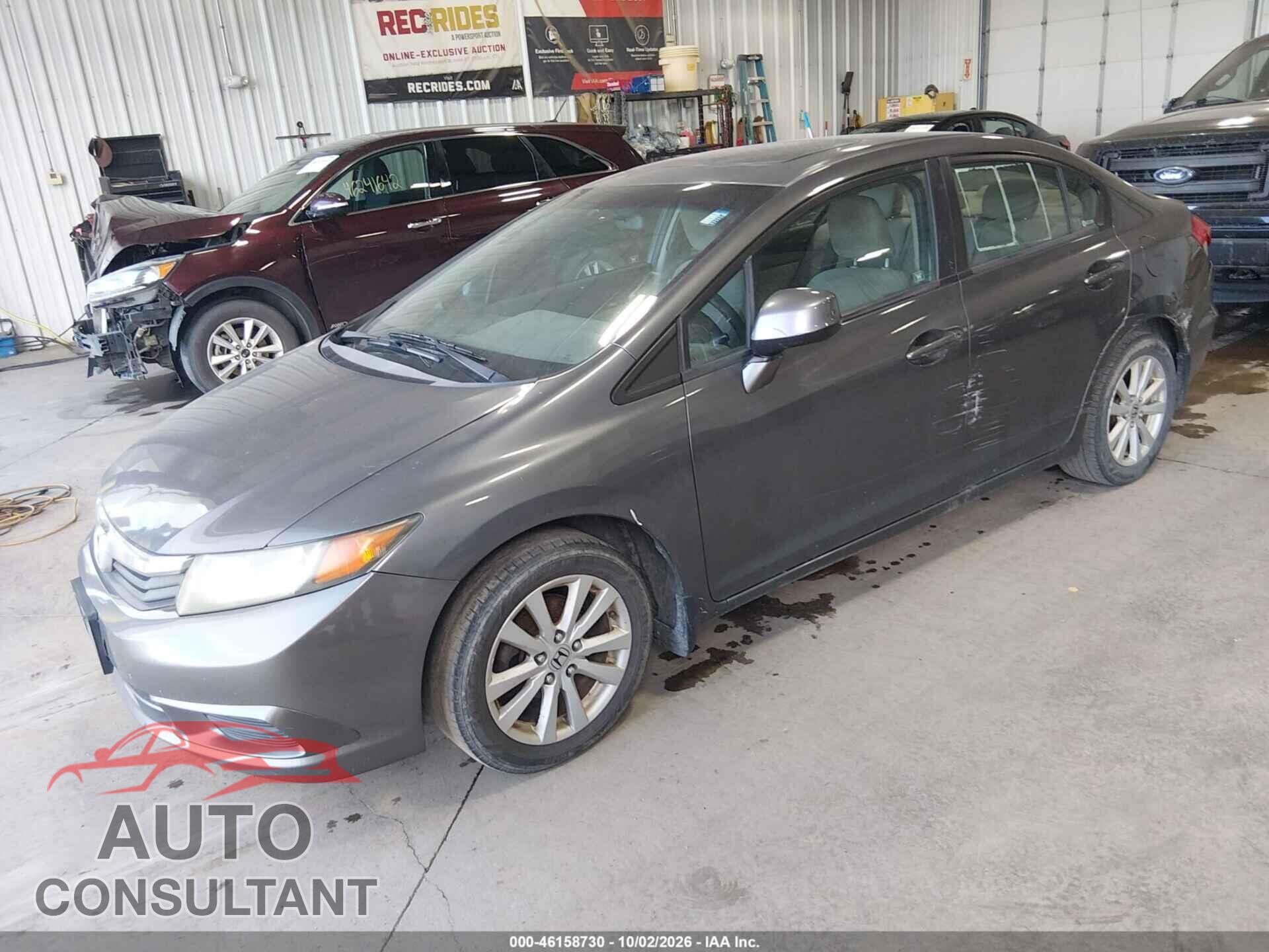 HONDA CIVIC 2012 - 2HGFB2F86CH527930
