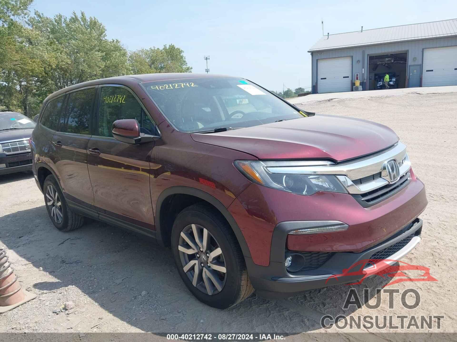 HONDA PILOT 2021 - 5FNYF5H56MB008755