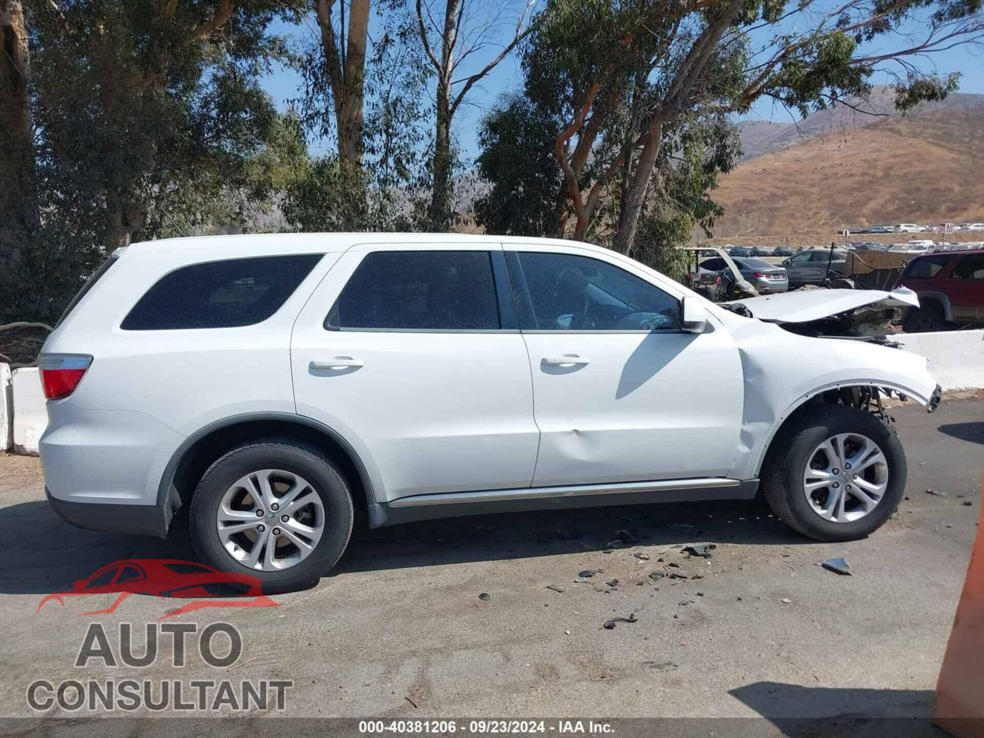DODGE DURANGO 2013 - 1C4RDHAGXDC697784
