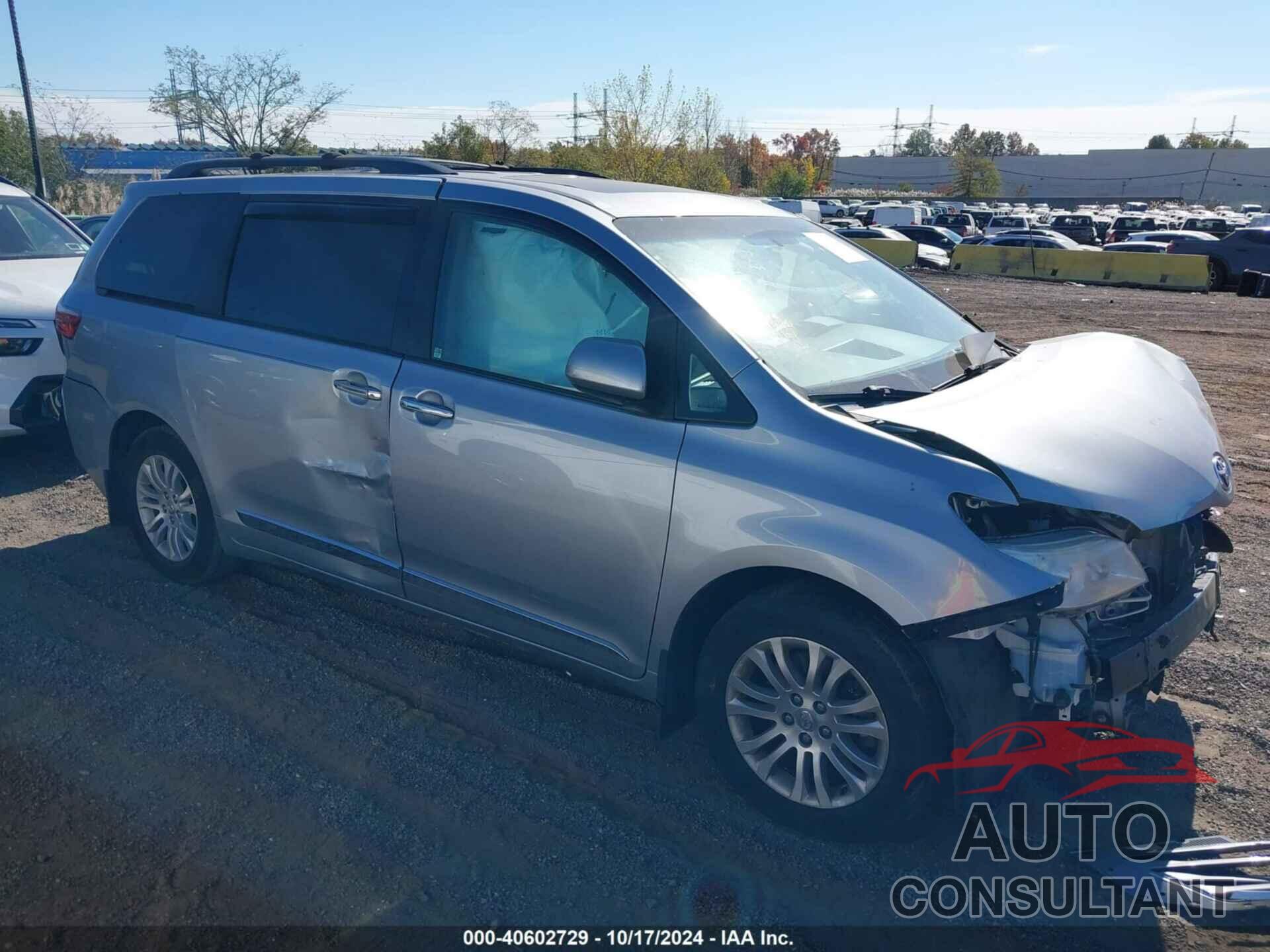 TOYOTA SIENNA 2017 - 5TDYZ3DC1HS794501