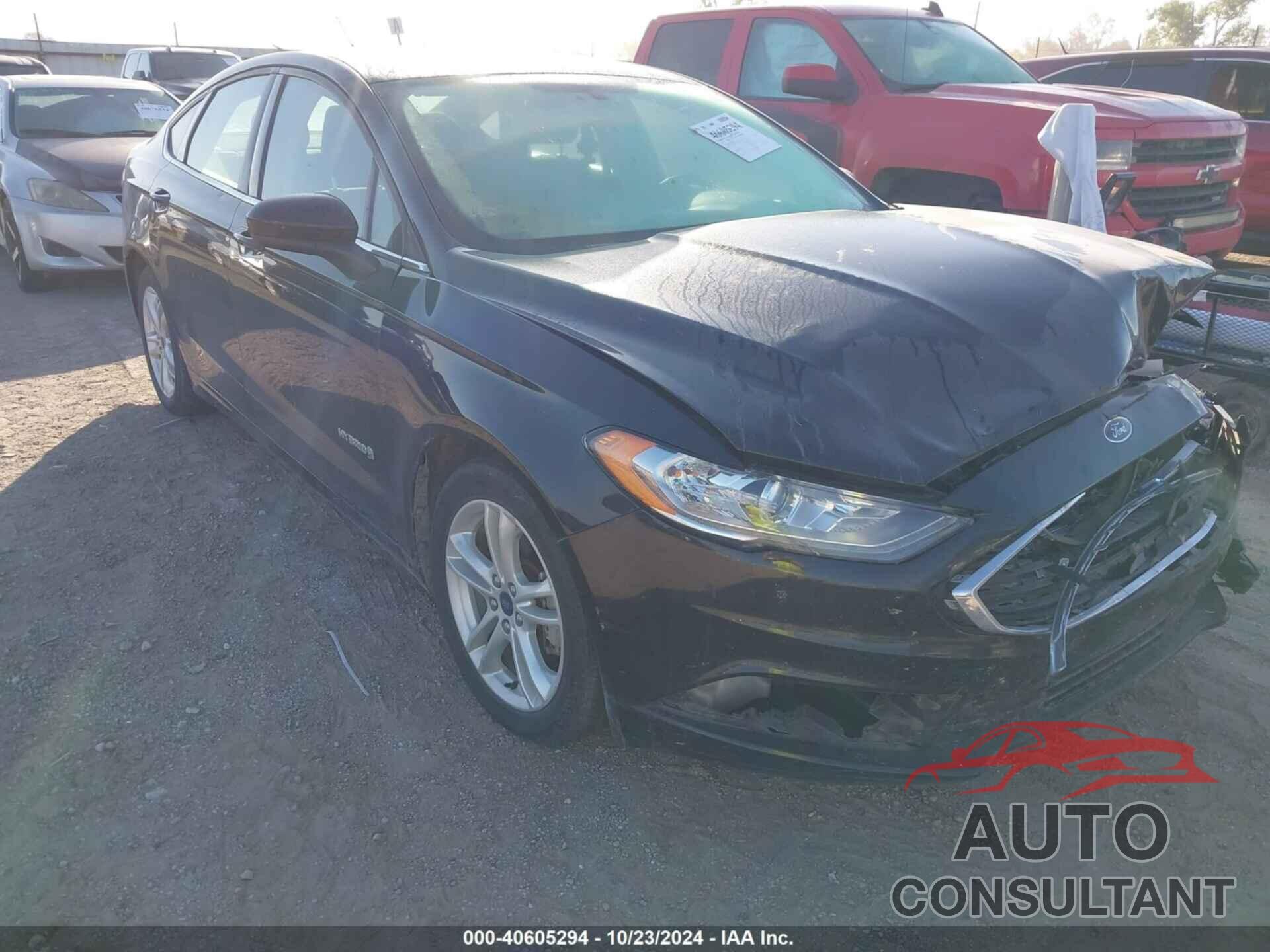FORD FUSION HYBRID 2018 - 3FA6P0LU6JR169287
