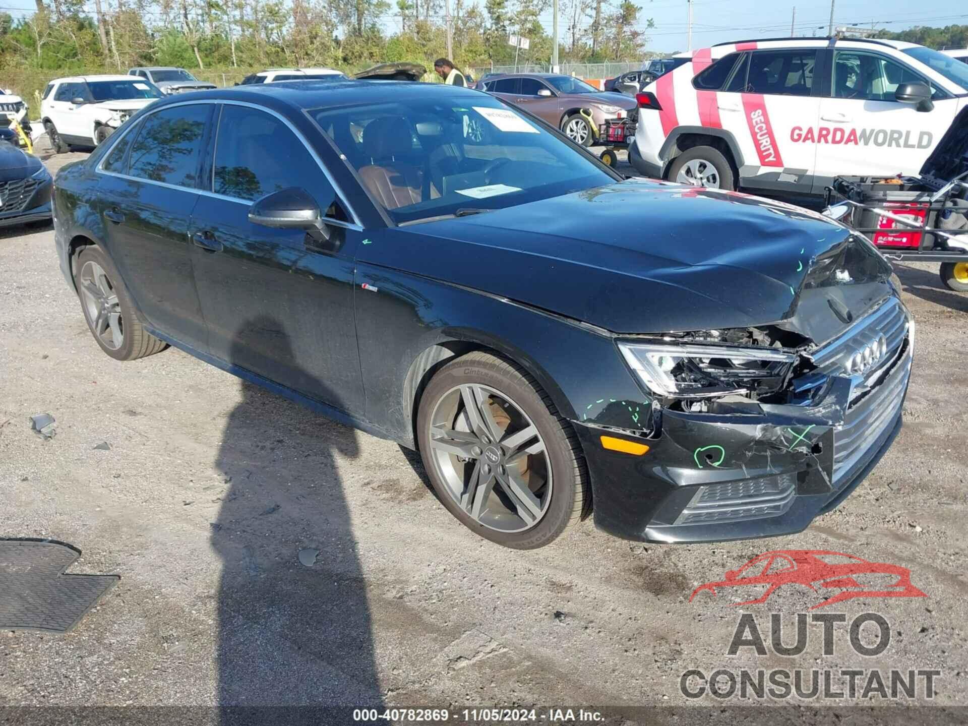 AUDI A4 2017 - WAUENAF40HN022860