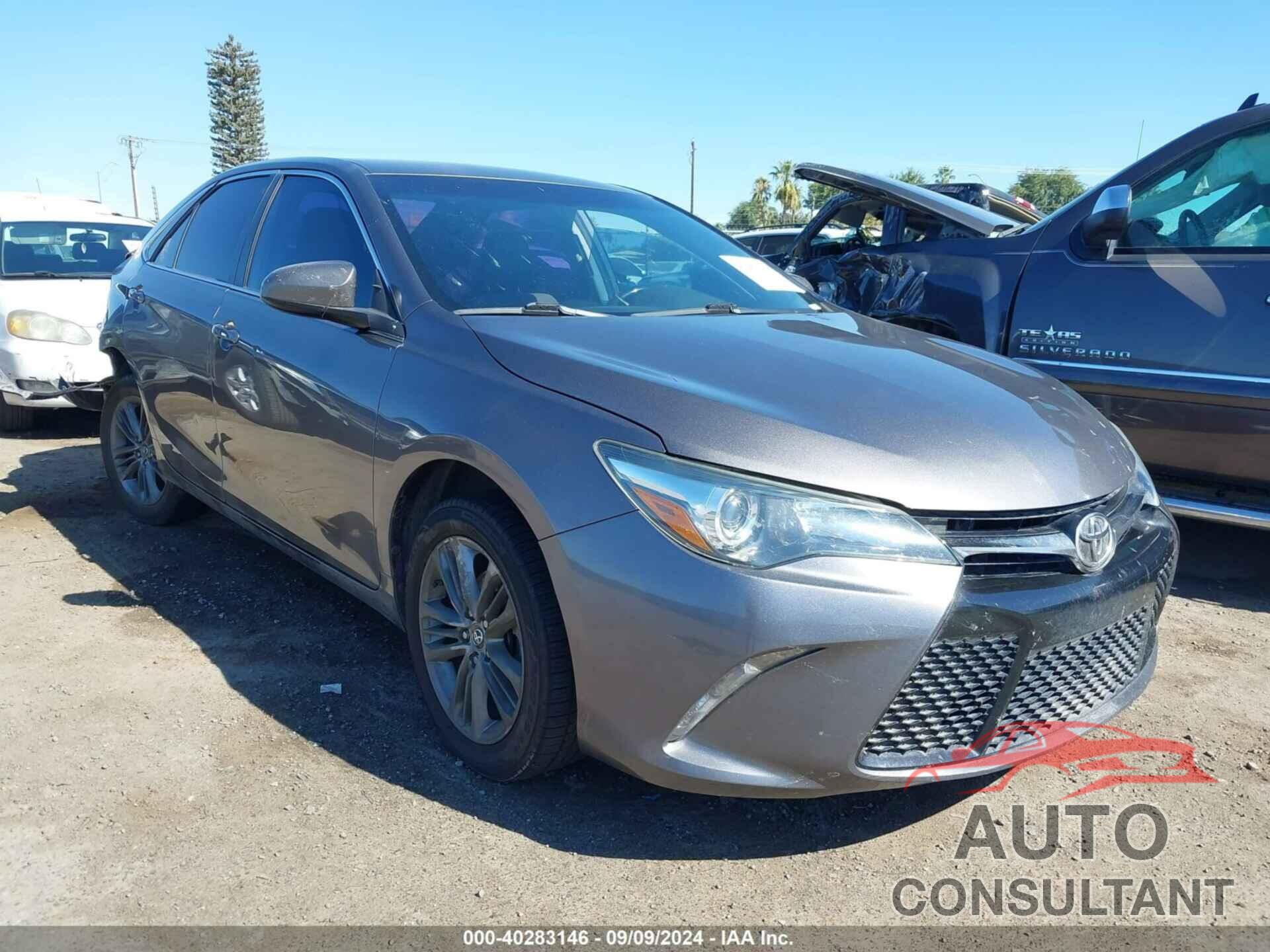 TOYOTA CAMRY 2017 - 4T1BF1FK1HU328162