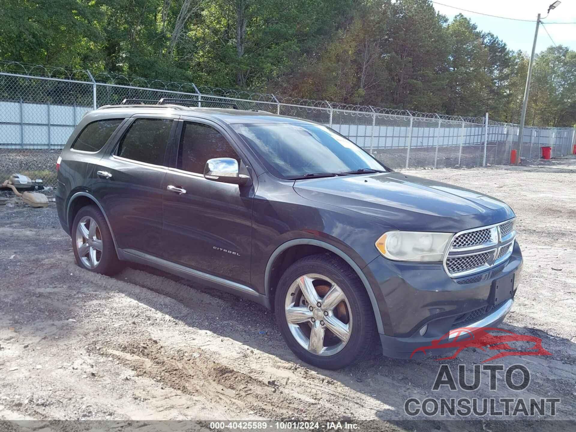 DODGE DURANGO 2011 - 1D4SE5GT9BC593725