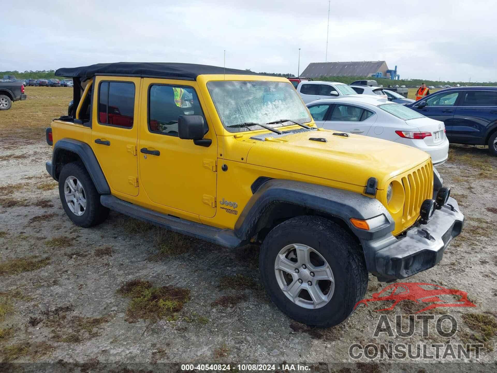 JEEP WRANGLER UNLIMITED 2018 - 1C4HJXDG6JW297614